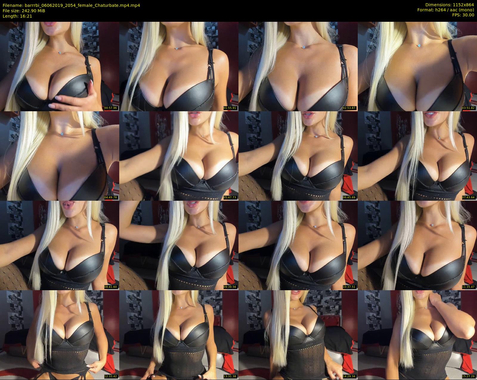 barrrbi — 17 minute Chaturbate female cam show recording, 720p, Jun 6, 2019