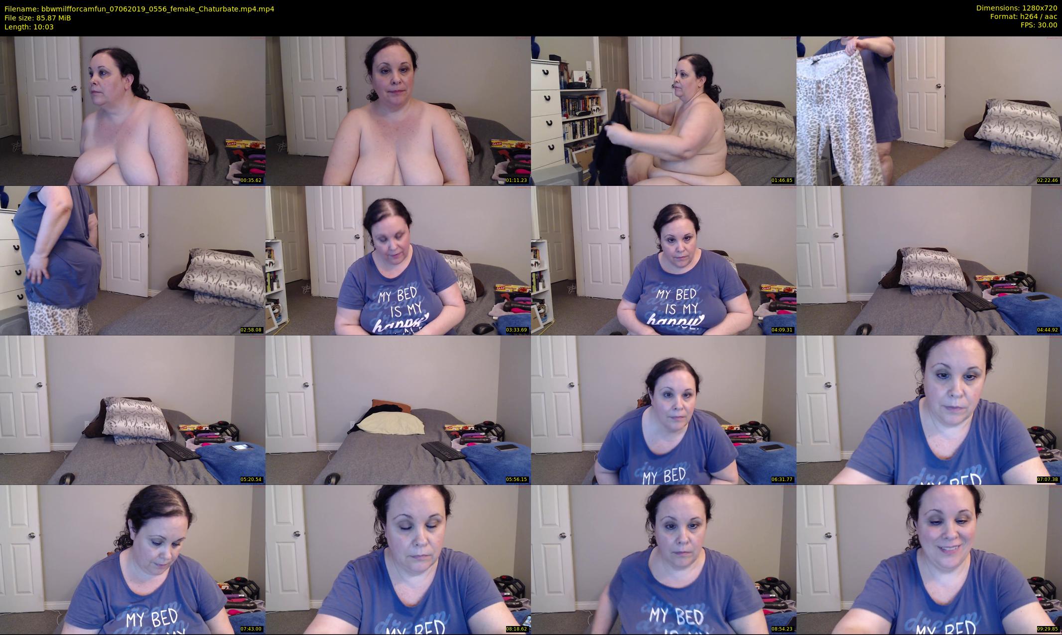 bbwmilfforcamfun — 11 minute Chaturbate female cam show recording, 720p, Jun 7, 2019