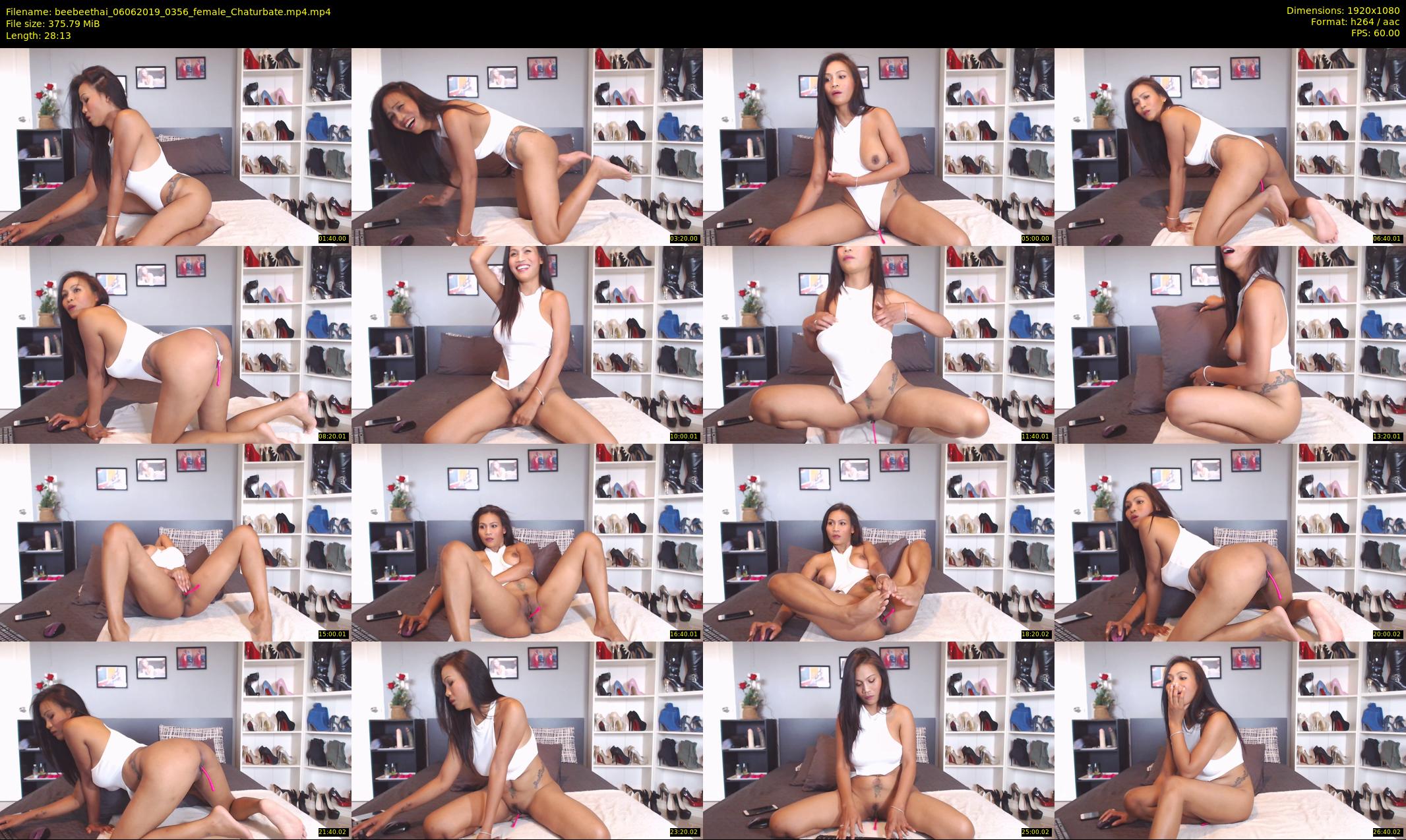 beebeethai — 29 minute Chaturbate female cam show recording, 1080p, Jun 6, 2019