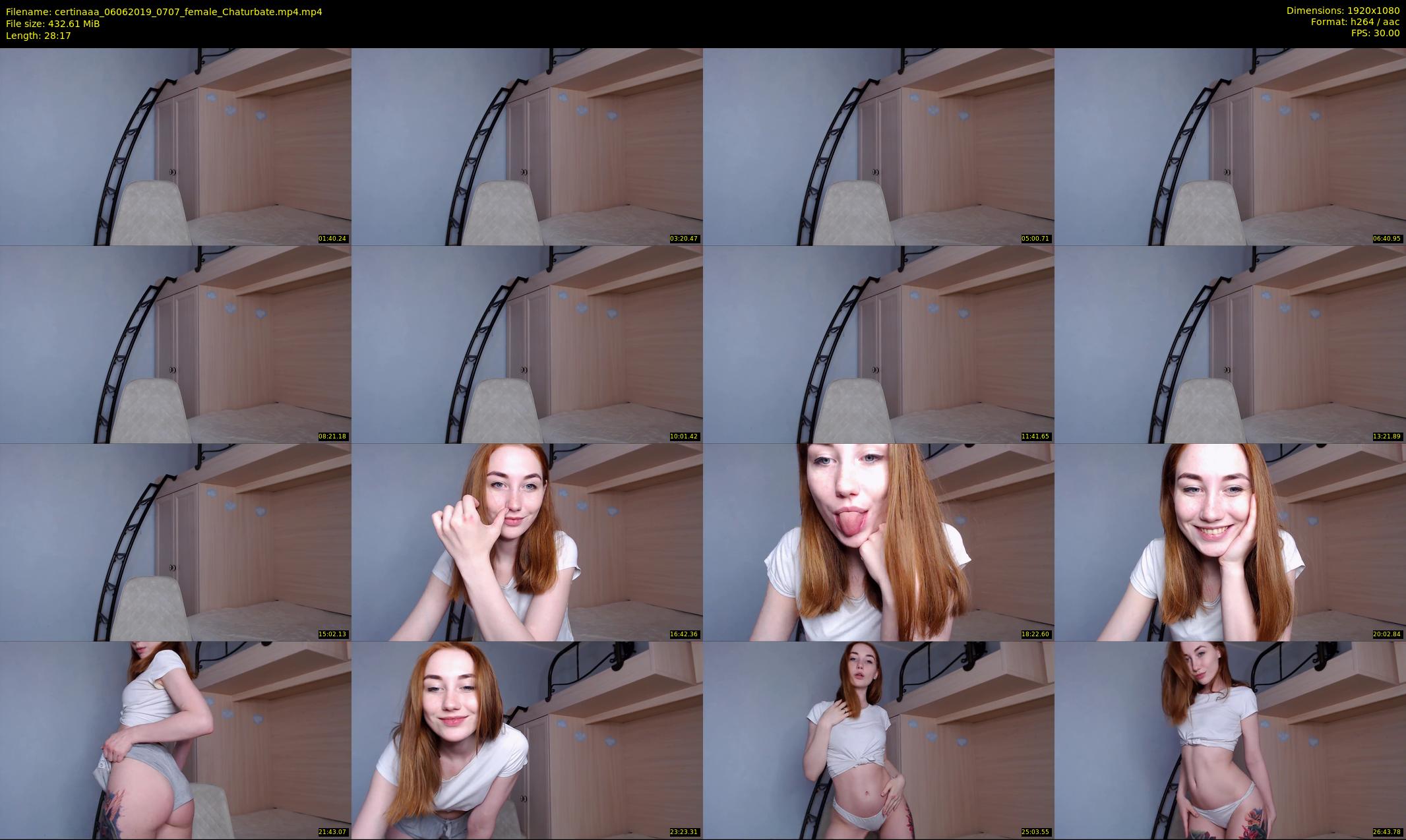 certinaaa — 29 minute Chaturbate female cam show recording, 1080p, Jun 6, 2019