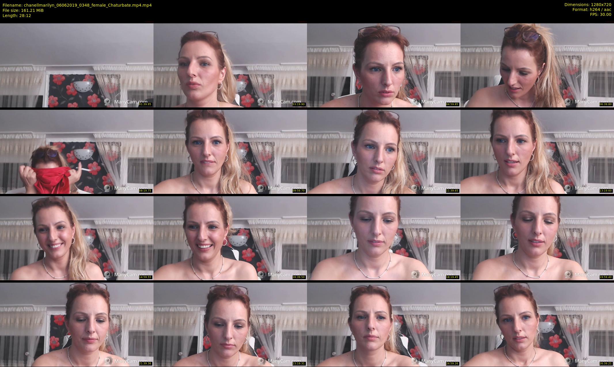 chanellmarilyn — 29 minute Chaturbate female cam show recording, 720p, Jun 6, 2019