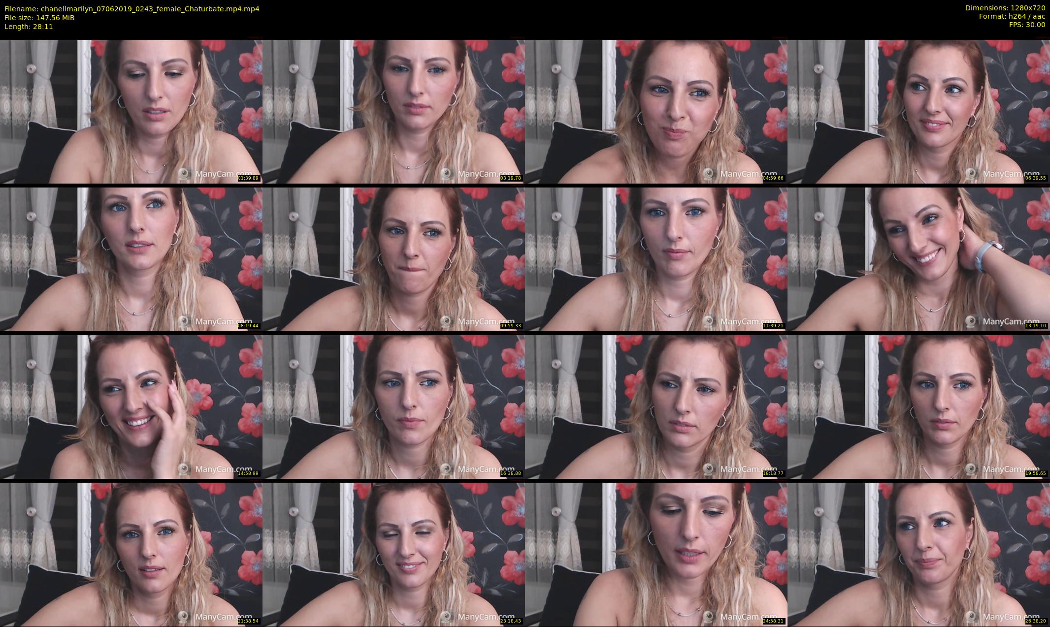chanellmarilyn — 29 minute Chaturbate female cam show recording, 720p, Jun 7, 2019