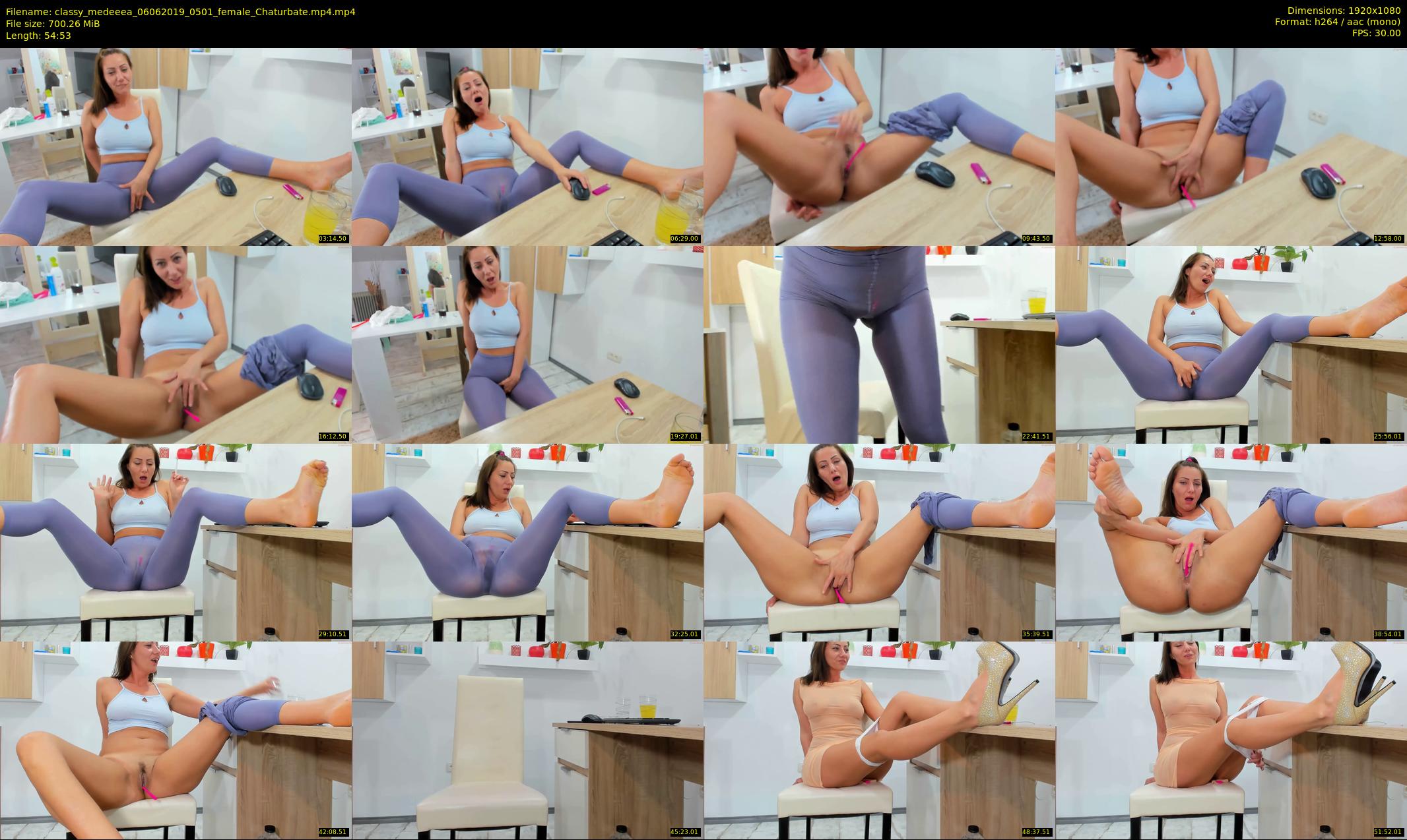 classy_medeeea — 55 minute Chaturbate female cam show recording, 1080p, Jun 6, 2019