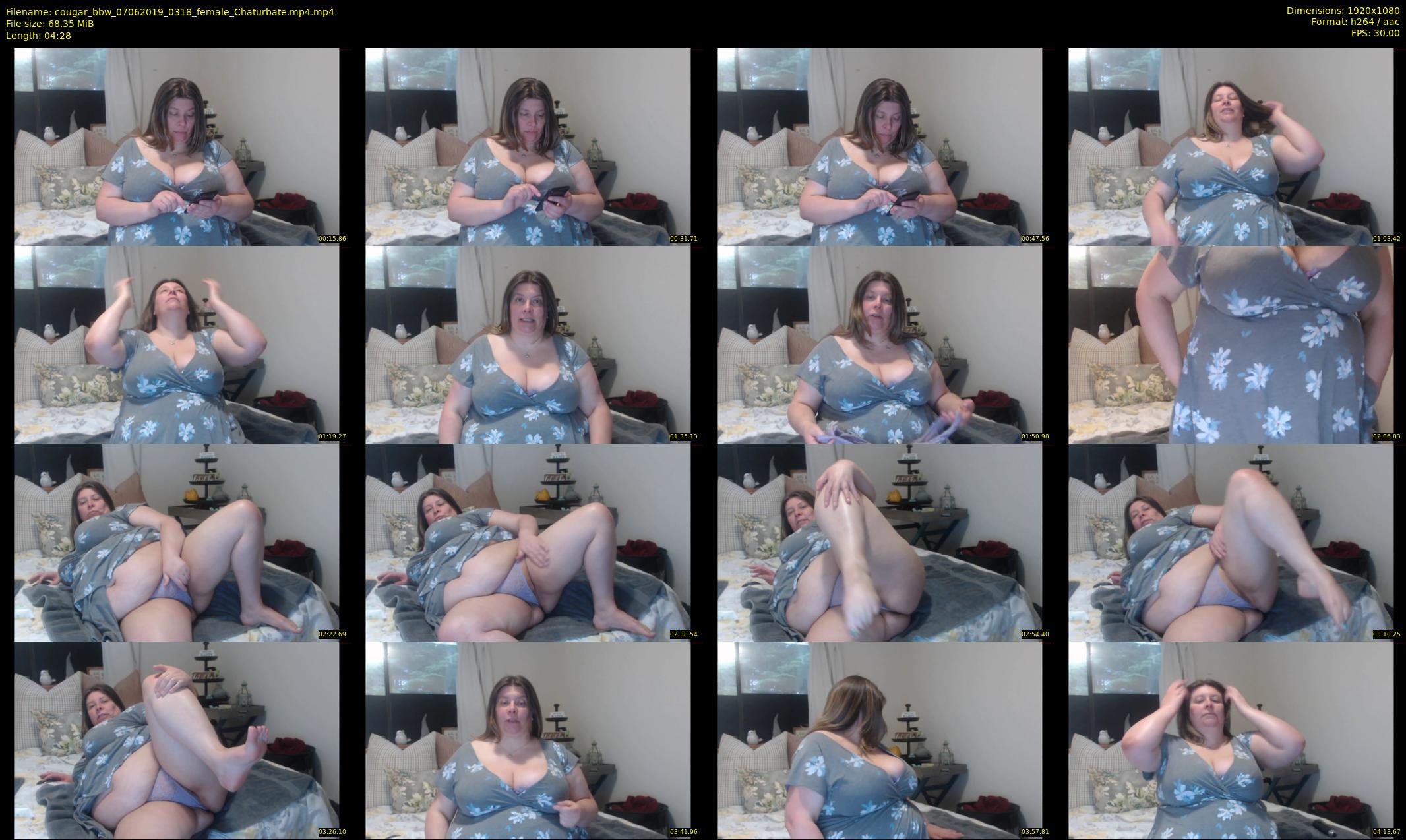 cougar_bbw — 5 minute Chaturbate female cam show recording, 1080p, Jun 7, 2019