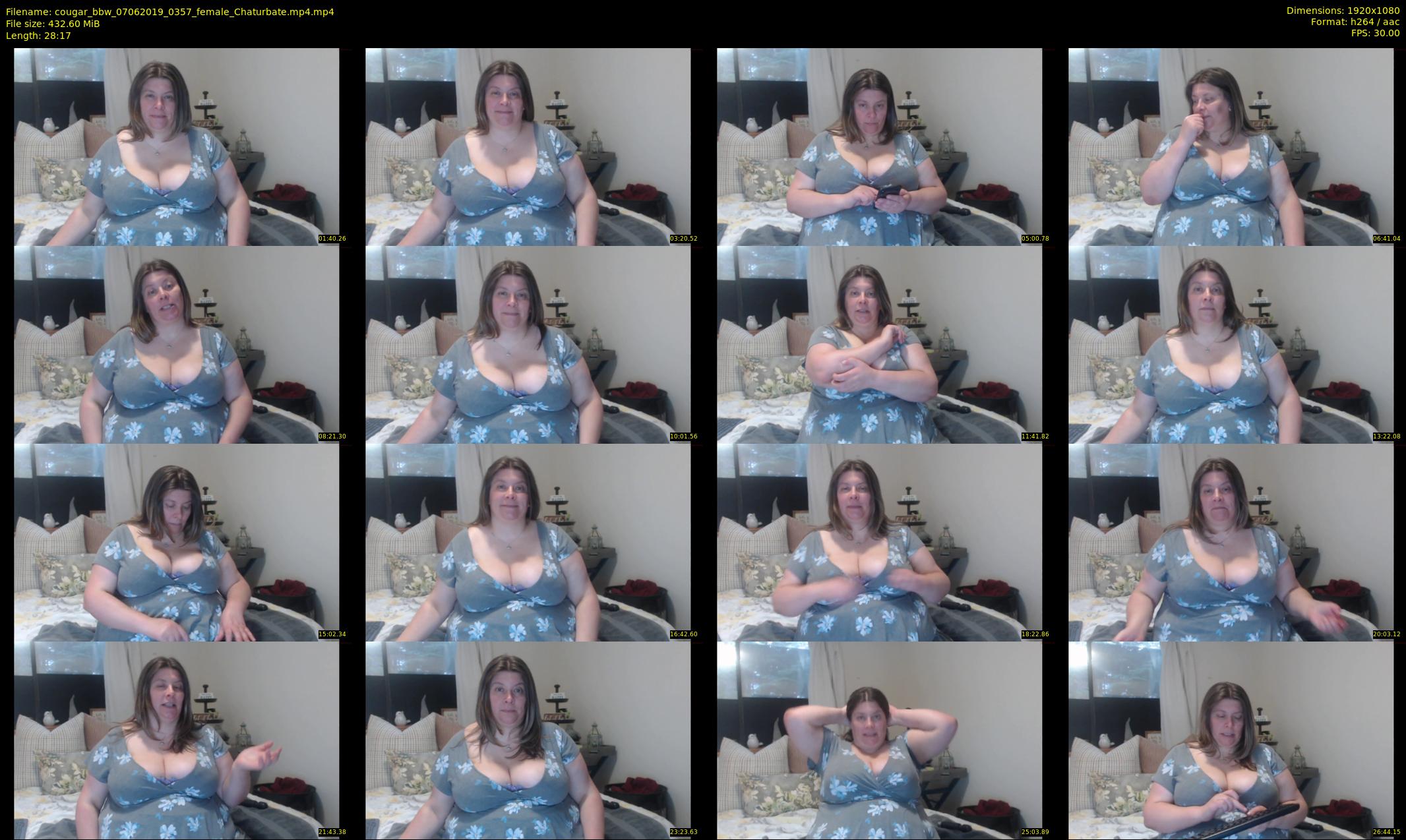 cougar_bbw — 29 minute Chaturbate female cam show recording, 1080p, Jun 7, 2019