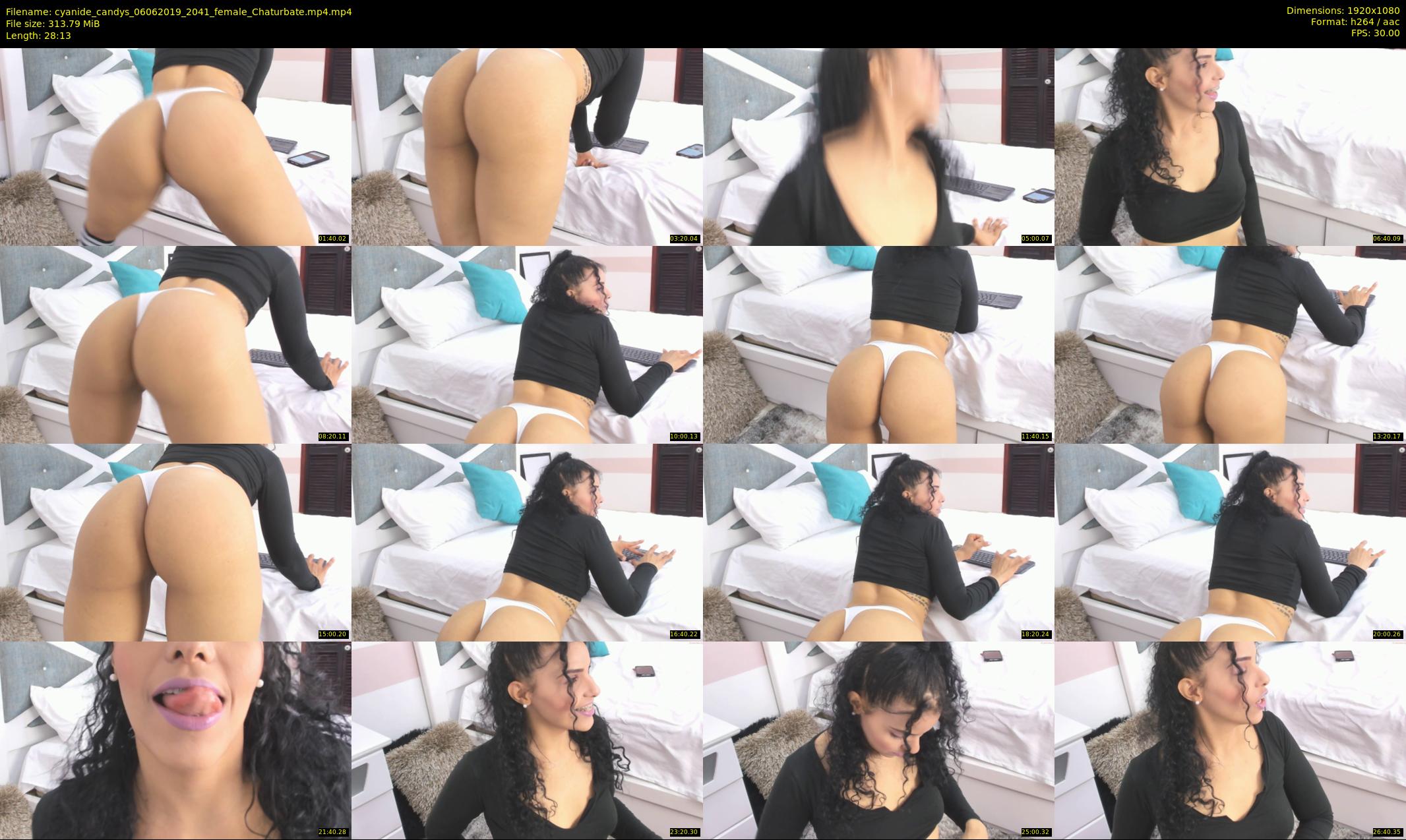 cyanide_candys — 29 minute Chaturbate female cam show recording, 1080p, Jun 6, 2019
