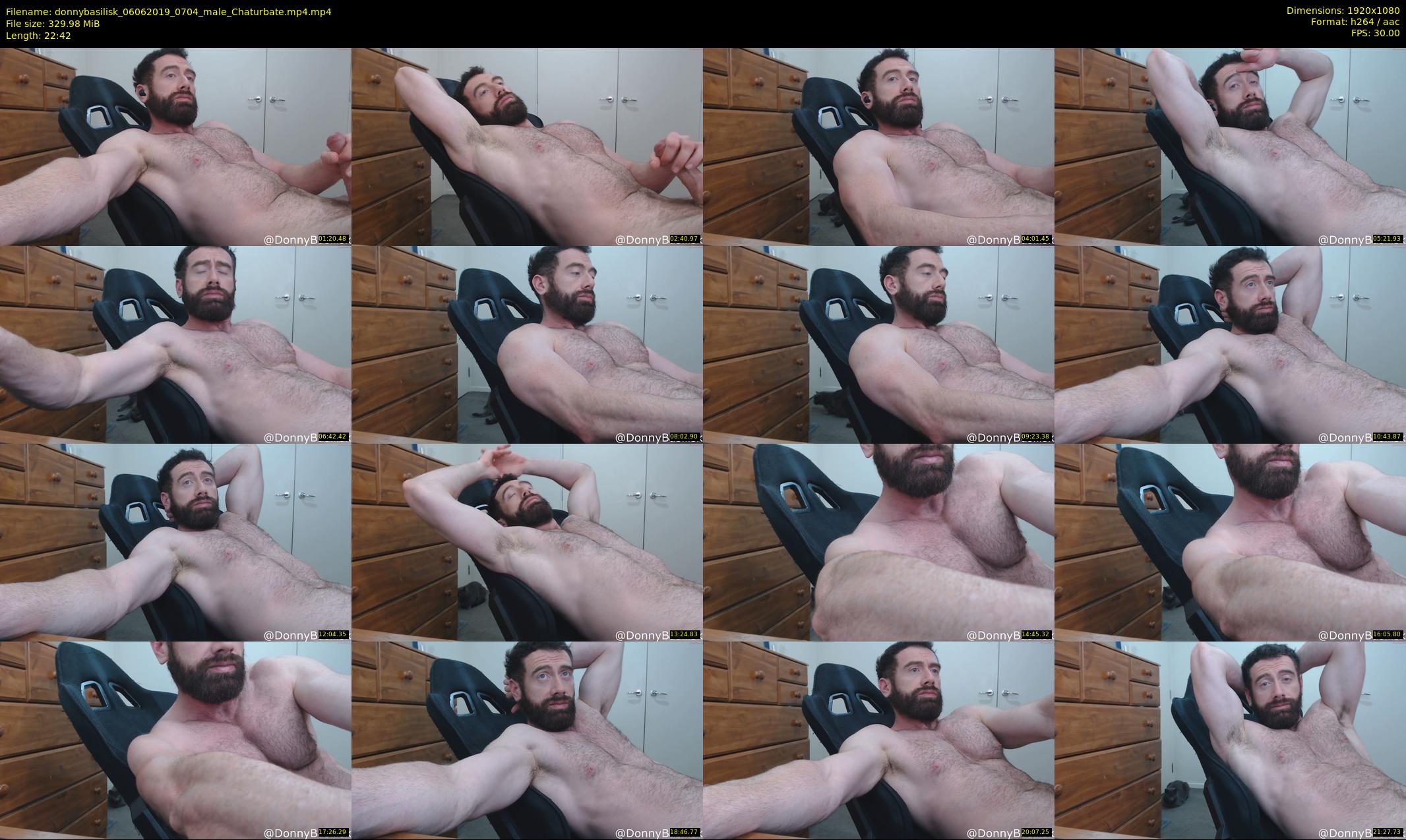 donnybasilisk — 23 minute Chaturbate male cam show recording, 1080p, Jun 6, 2019