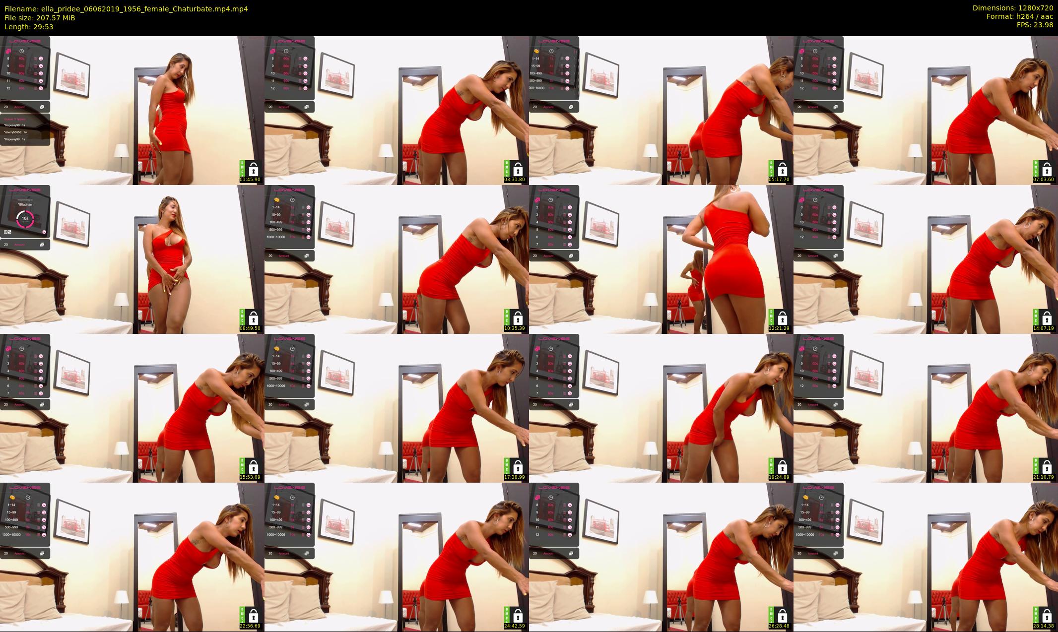 ella_pridee — 30 minute Chaturbate female cam show recording, 720p, Jun 6, 2019