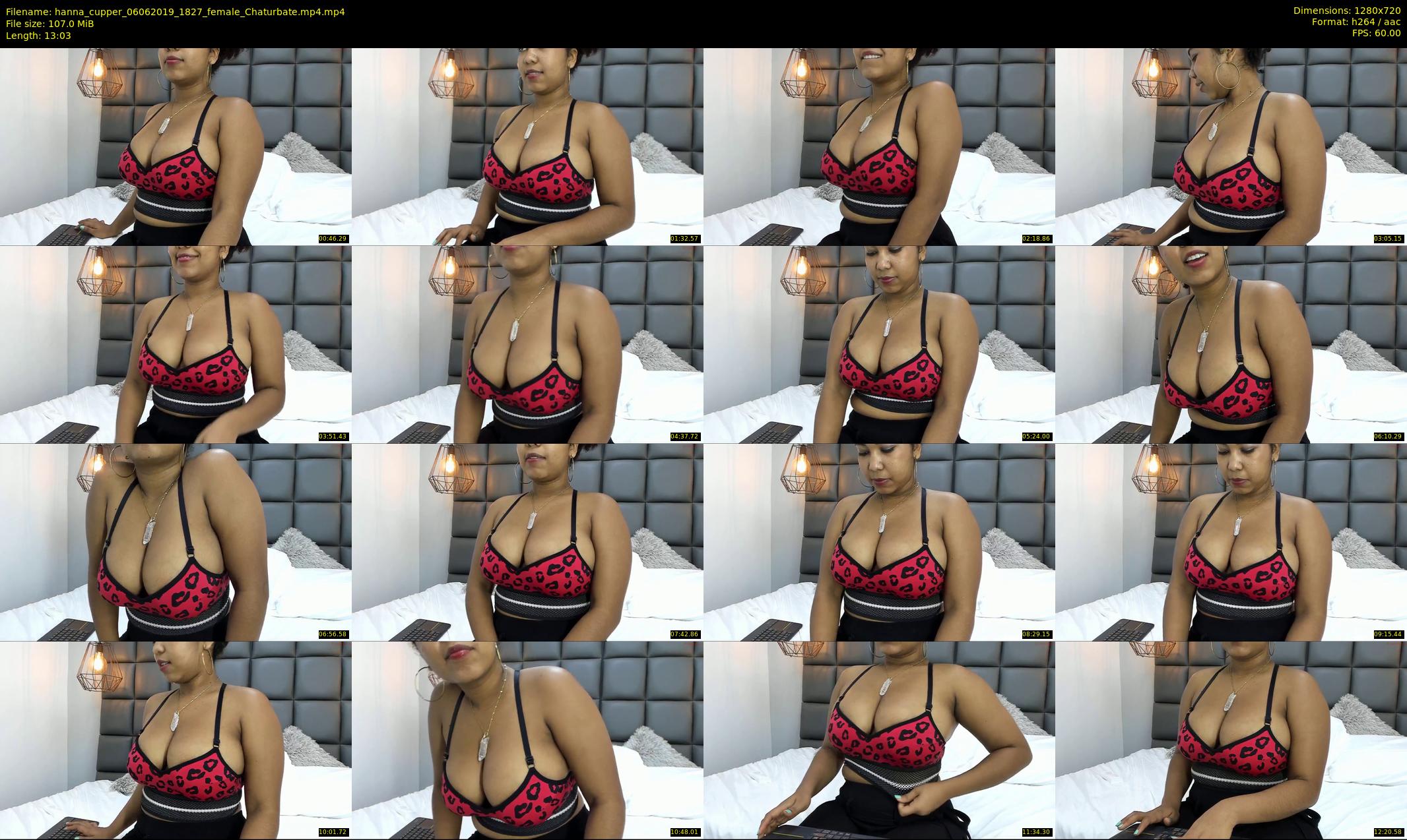 hanna_cupper — 14 minute Chaturbate female cam show recording, 720p, Jun 6, 2019
