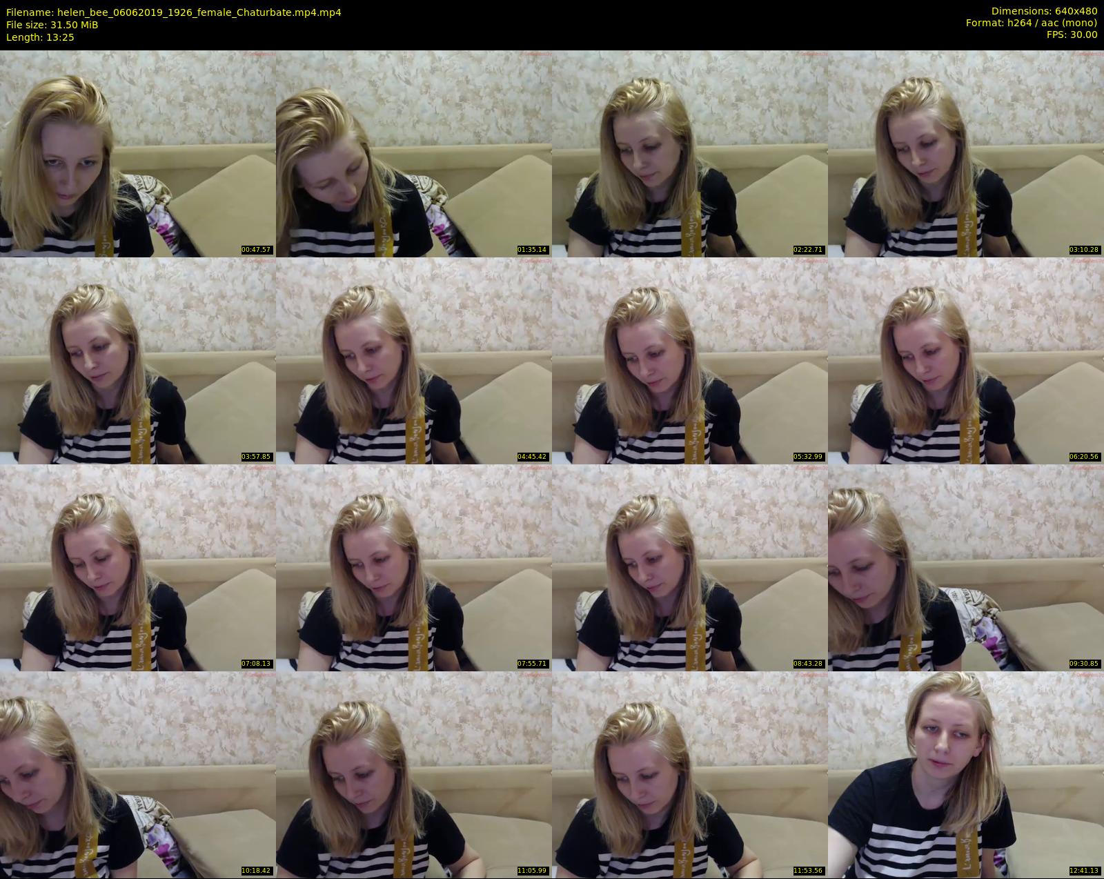 helen_bee — 14 minute Chaturbate female cam show recording, 480p, Jun 6, 2019