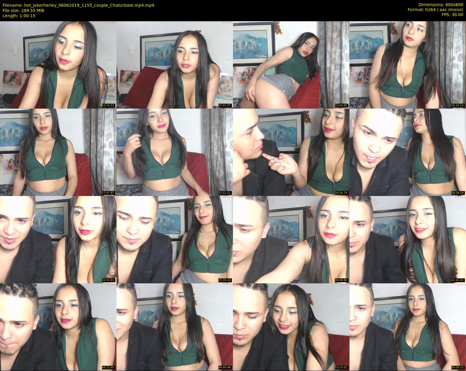 hot_jokerharley — 61 minute Chaturbate couple cam show recording, 480p, Jun 6, 2019