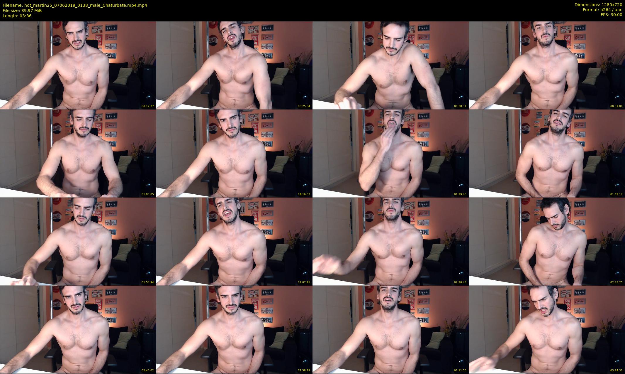 hot_martin25 — 4 minute Chaturbate male cam show recording, 720p, Jun 7, 2019