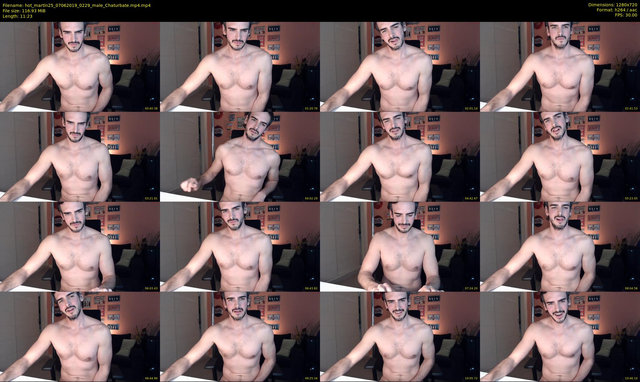 hot_martin25 — 12 minute Chaturbate male cam show recording, 720p, Jun 7, 2019