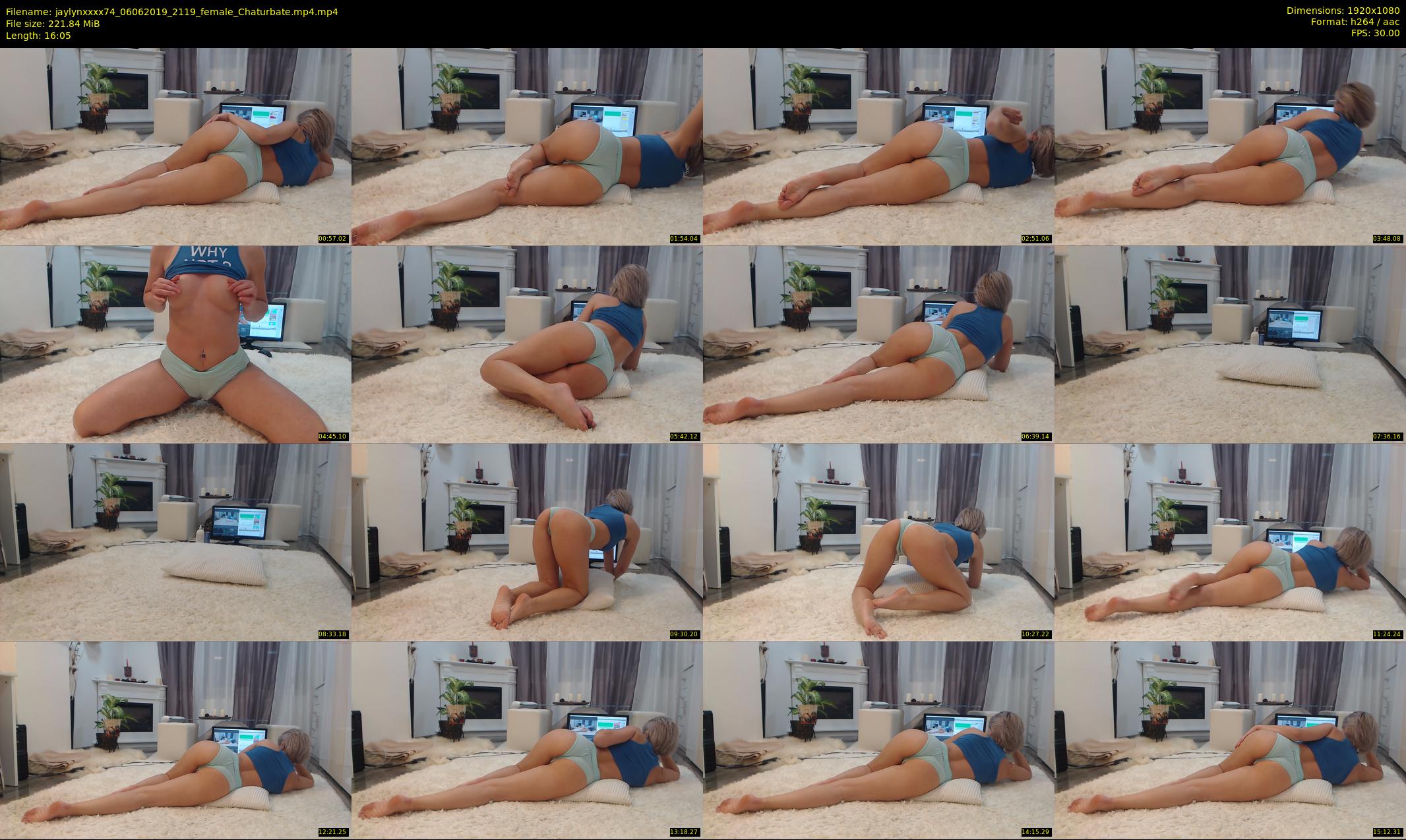 jaylynxxxx74 — 17 minute Chaturbate female cam show recording, 1080p, Jun 6, 2019