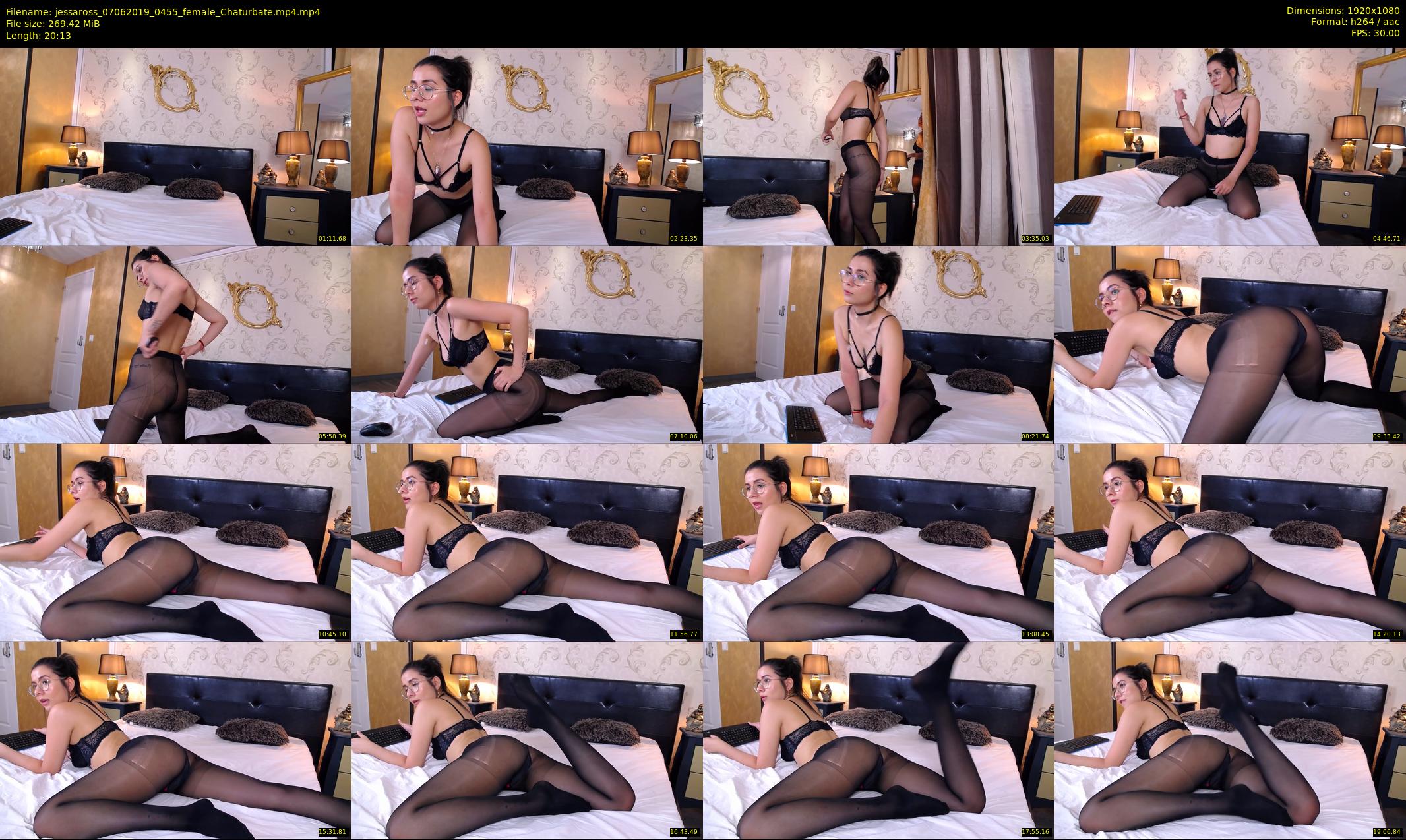 jessaross — 21 minute Chaturbate female cam show recording, 1080p, Jun 7, 2019