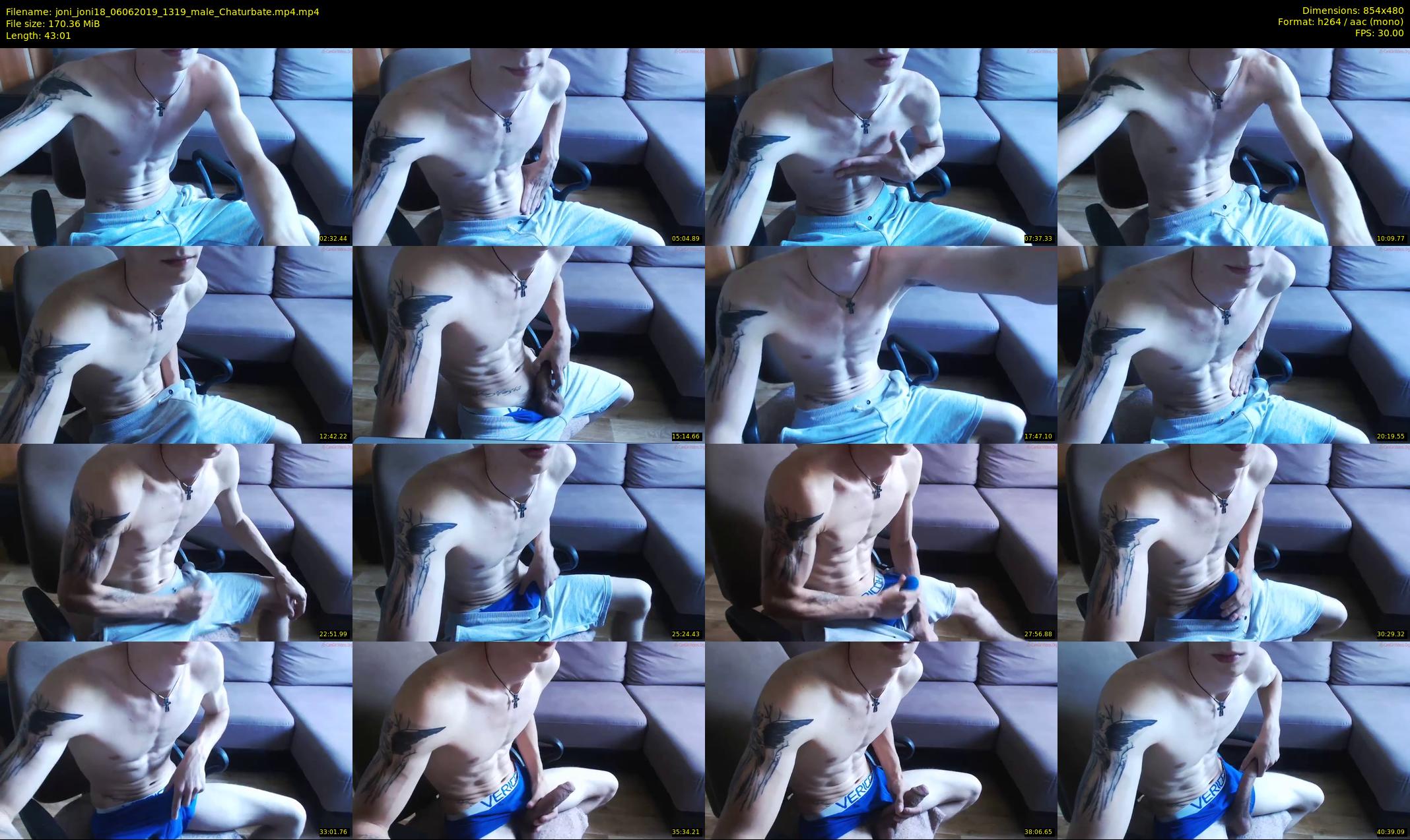 joni_joni18 — 44 minute Chaturbate male cam show recording, 480p, Jun 6, 2019
