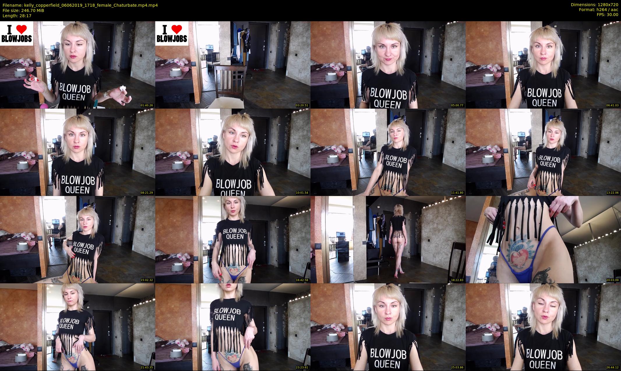 kelly_copperfield — 29 minute Chaturbate female cam show recording, 720p, Jun 6, 2019