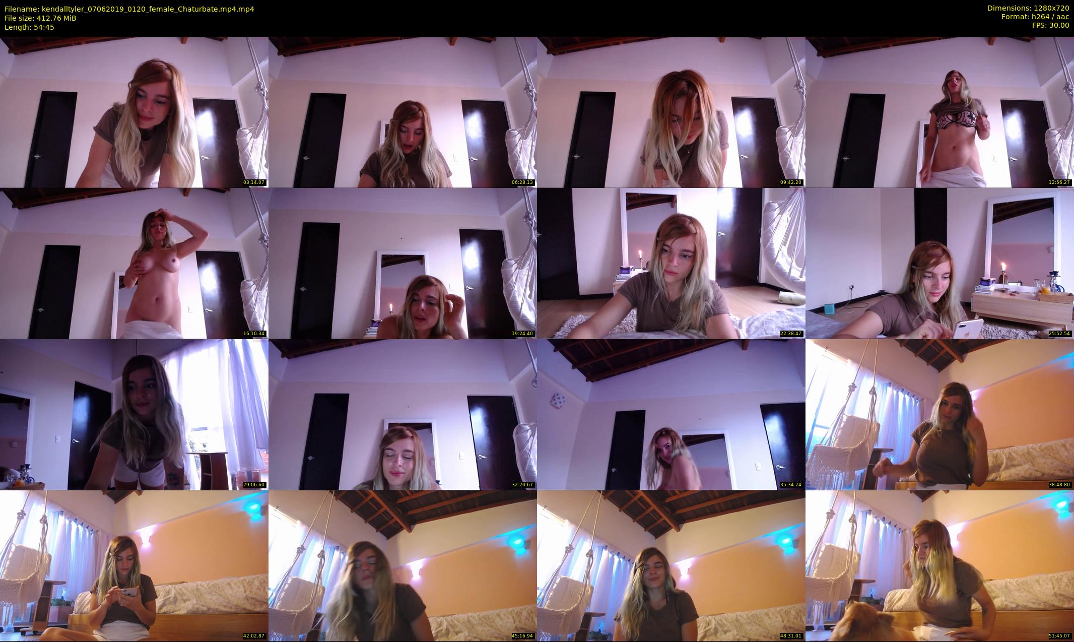 kendalltyler — 55 minute Chaturbate female cam show recording, 720p, Jun 7, 2019