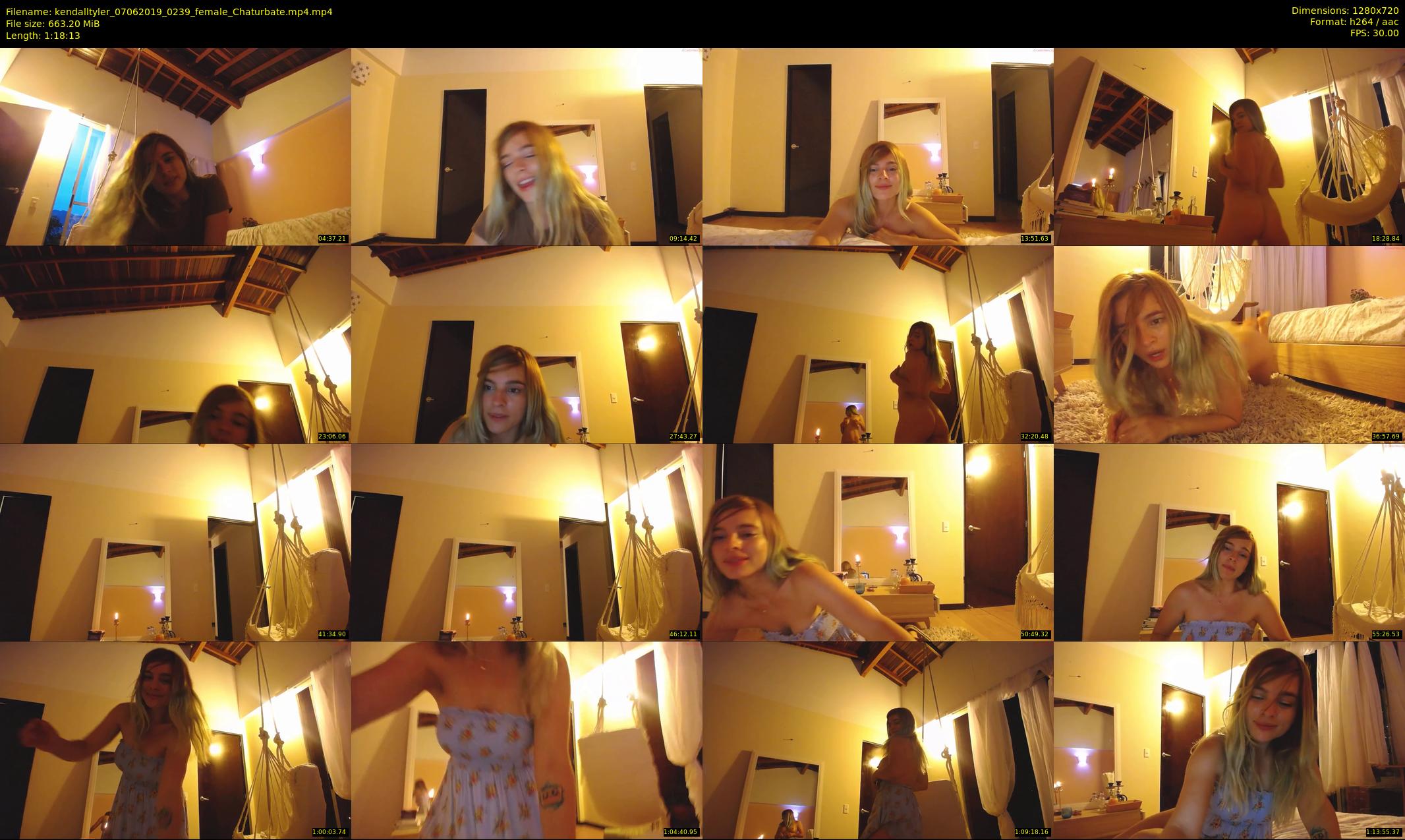 kendalltyler — 79 minute Chaturbate female cam show recording, 720p, Jun 7, 2019