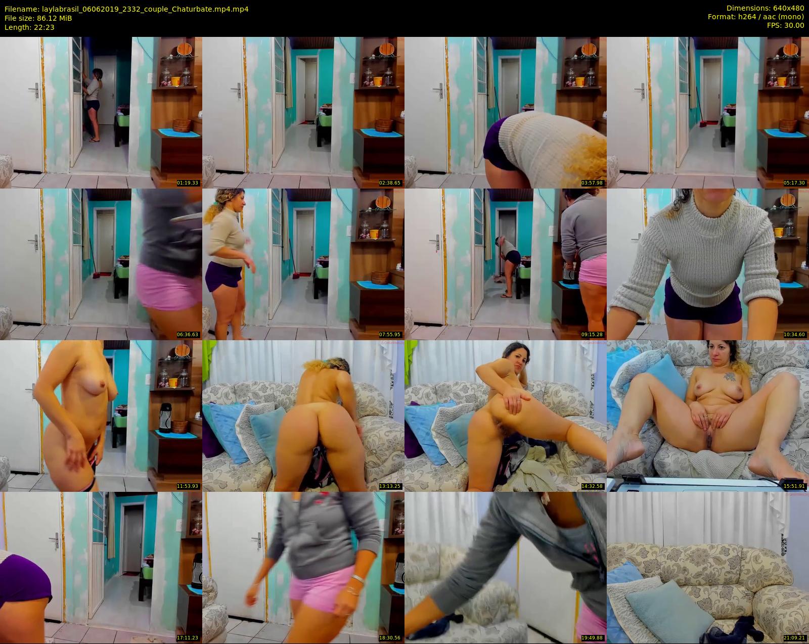 laylabrasil — 23 minute Chaturbate female cam show recording, 480p, Jun 6, 2019