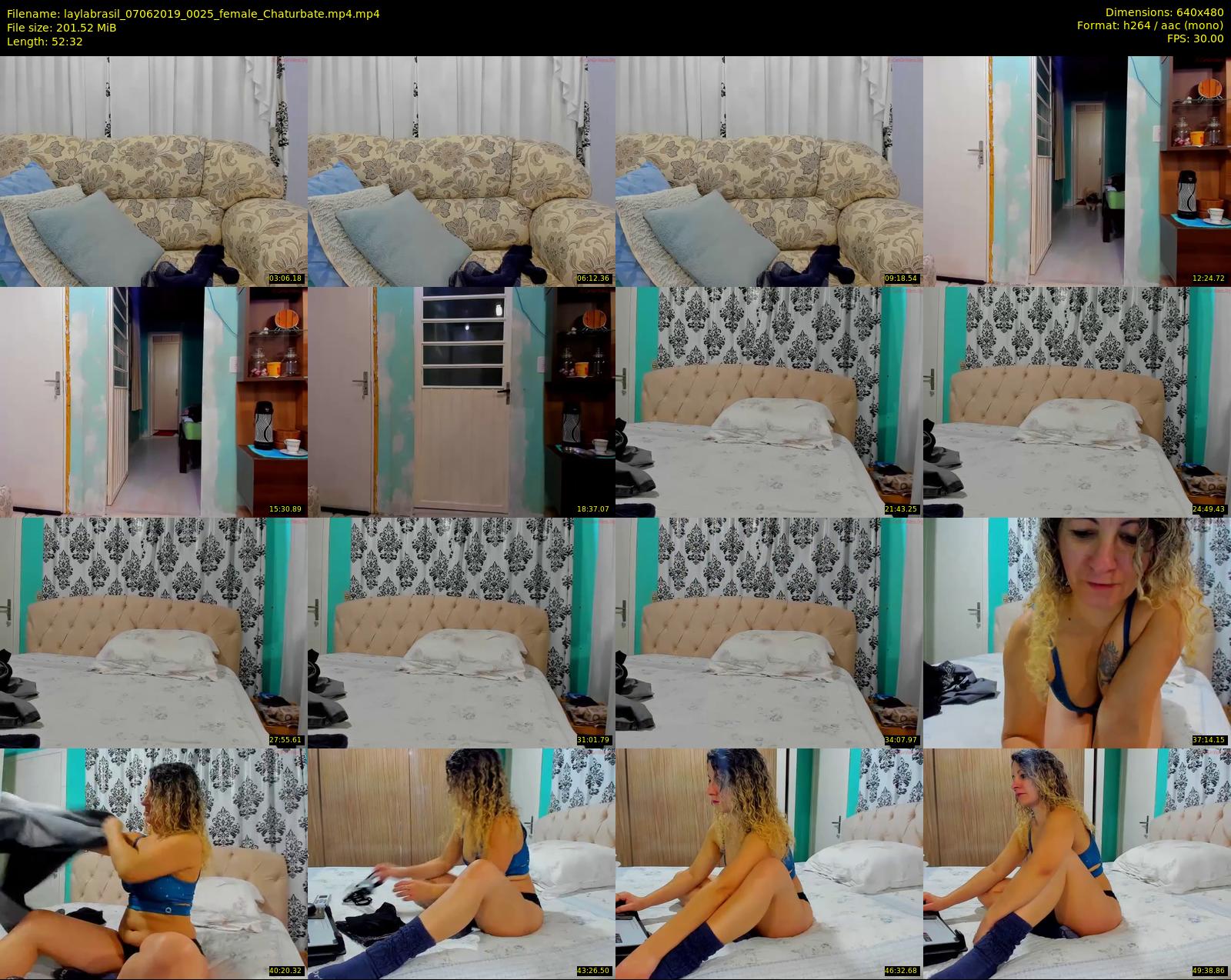 laylabrasil — 53 minute Chaturbate female cam show recording, 480p, Jun 7, 2019