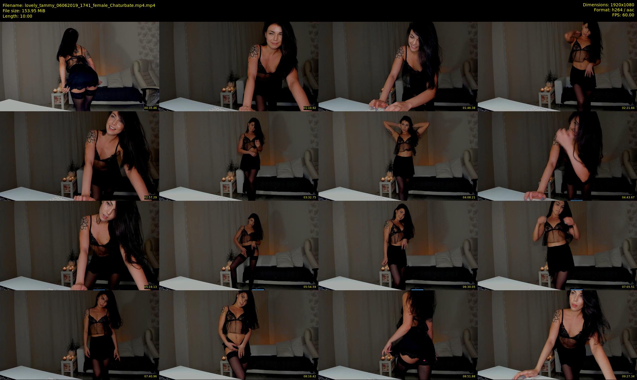 lovely_tammy — 10 minute Chaturbate female cam show recording, 1080p, Jun 6, 2019