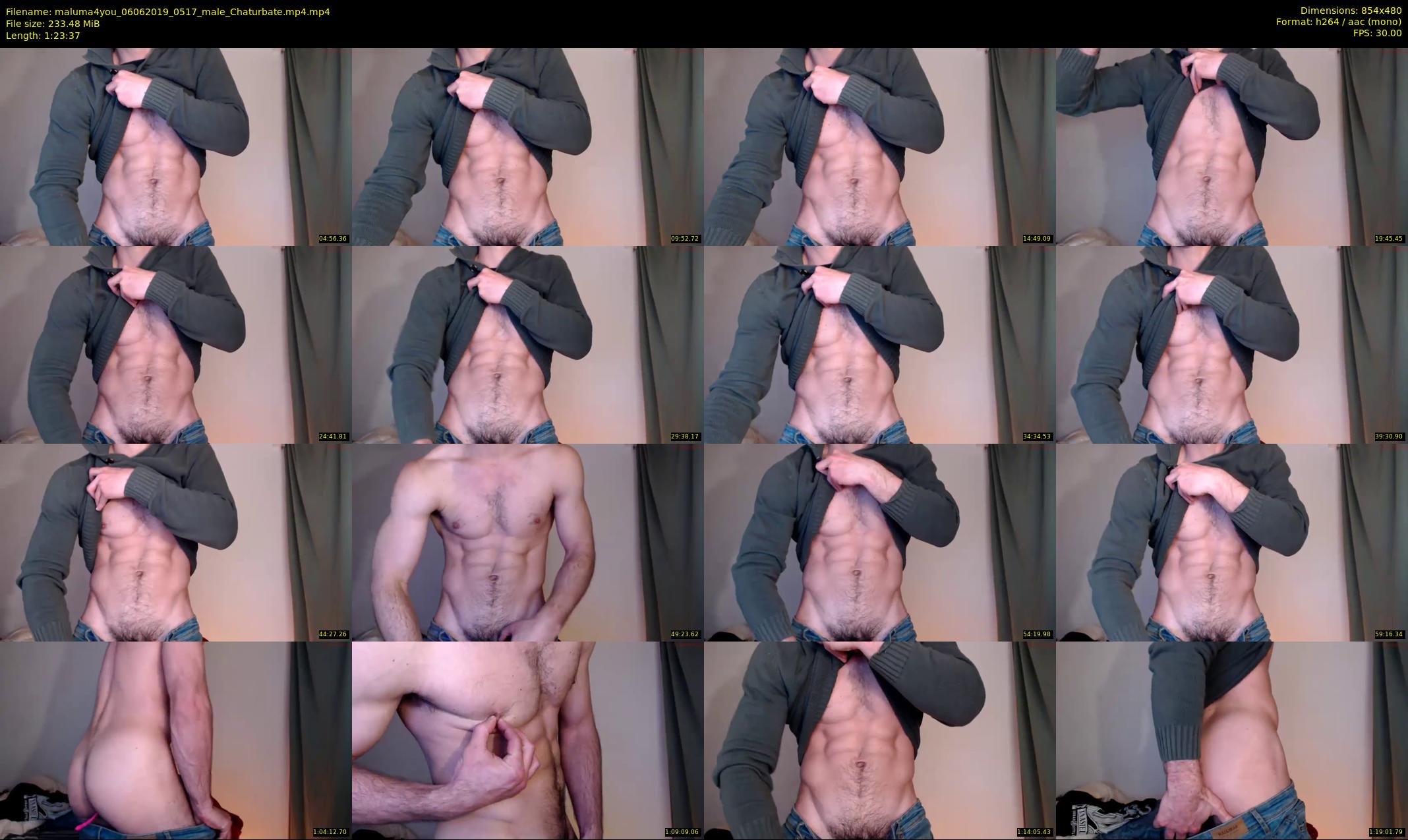 maluma4you — 84 minute Chaturbate male cam show recording, 480p, Jun 6, 2019