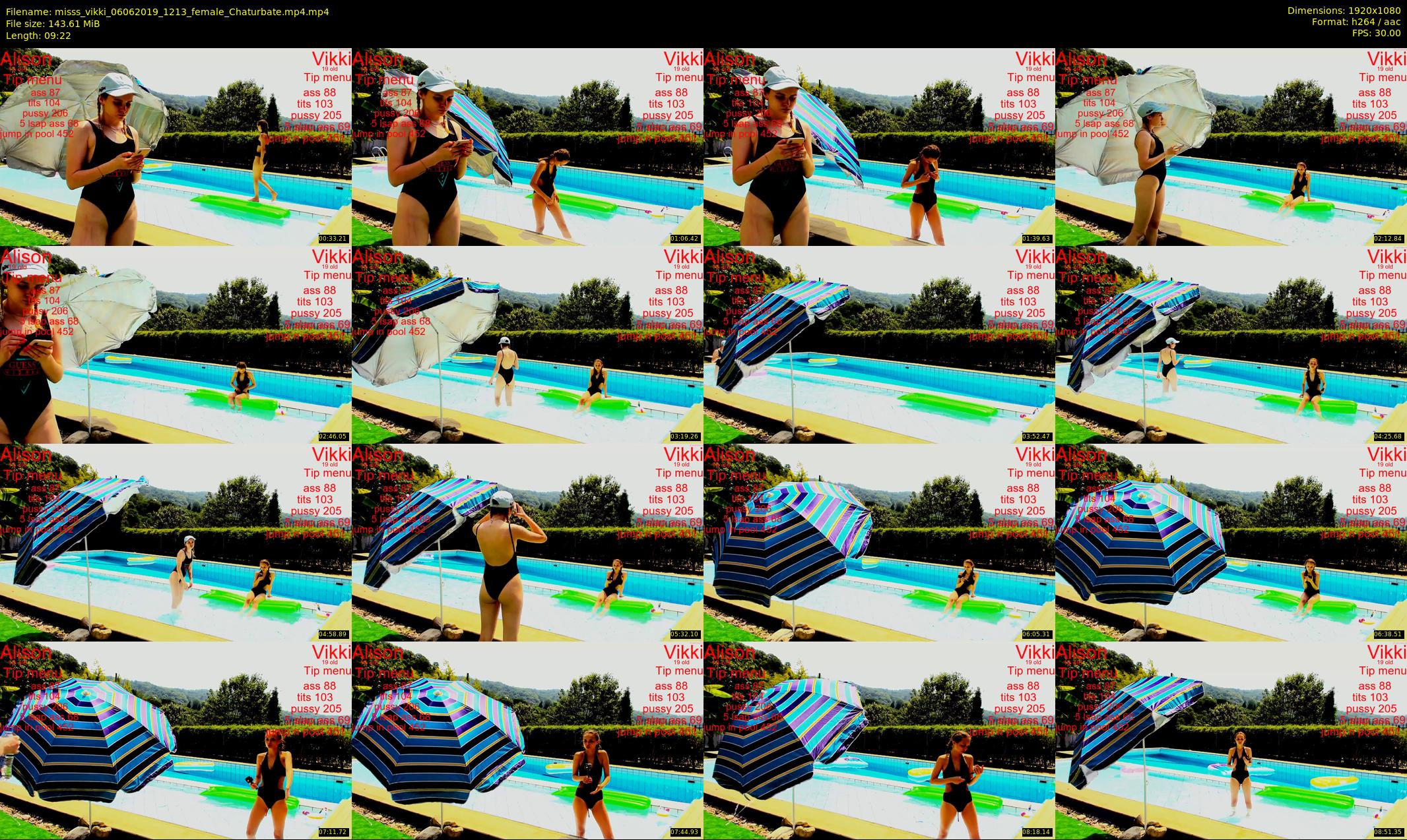 misss_vikki — 10 minute Chaturbate female cam show recording, 1080p, Jun 6, 2019