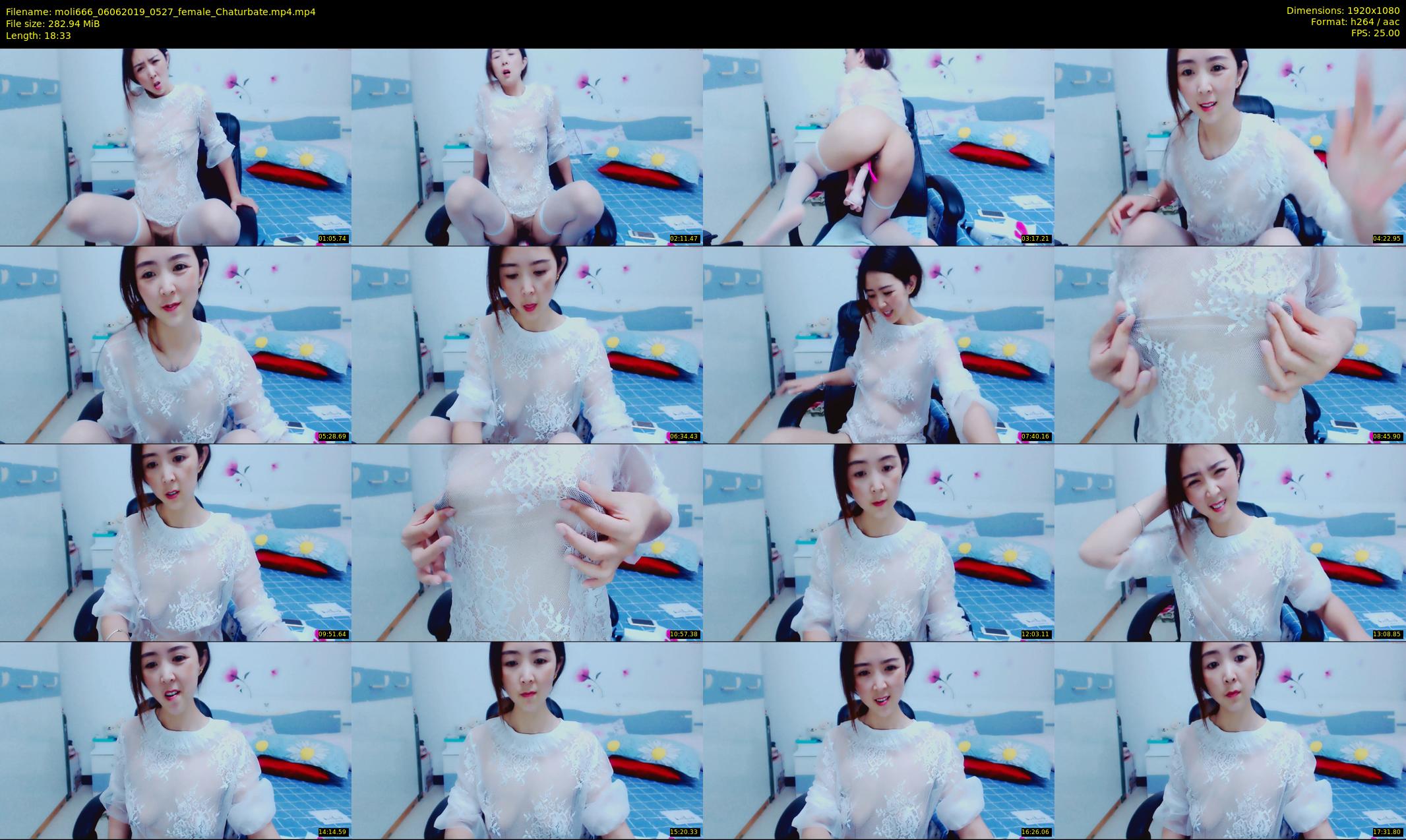moli666 — 19 minute Chaturbate female cam show recording, 1080p, Jun 6, 2019