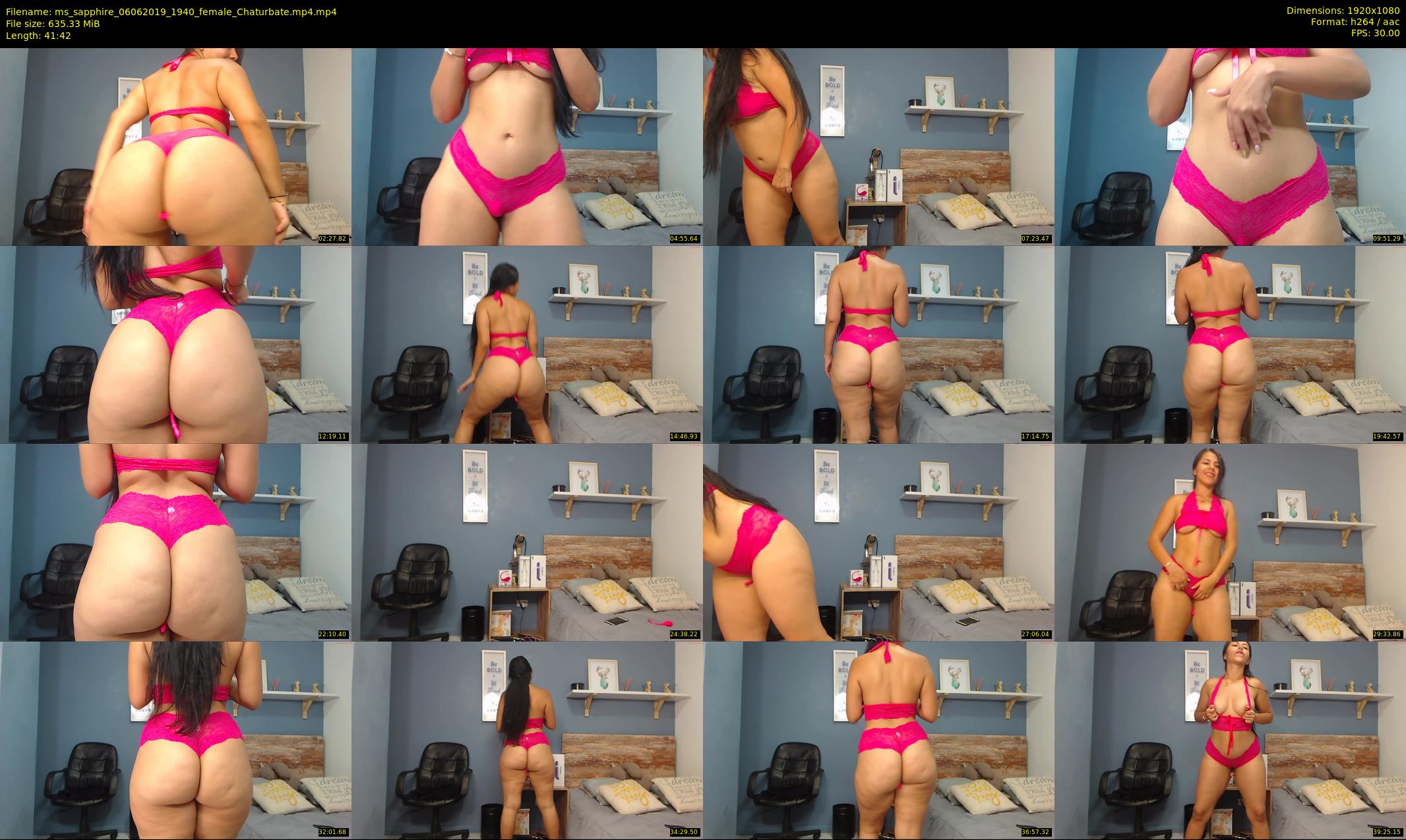 ms_sapphire — 42 minute Chaturbate female cam show recording, 1080p, Jun 6, 2019