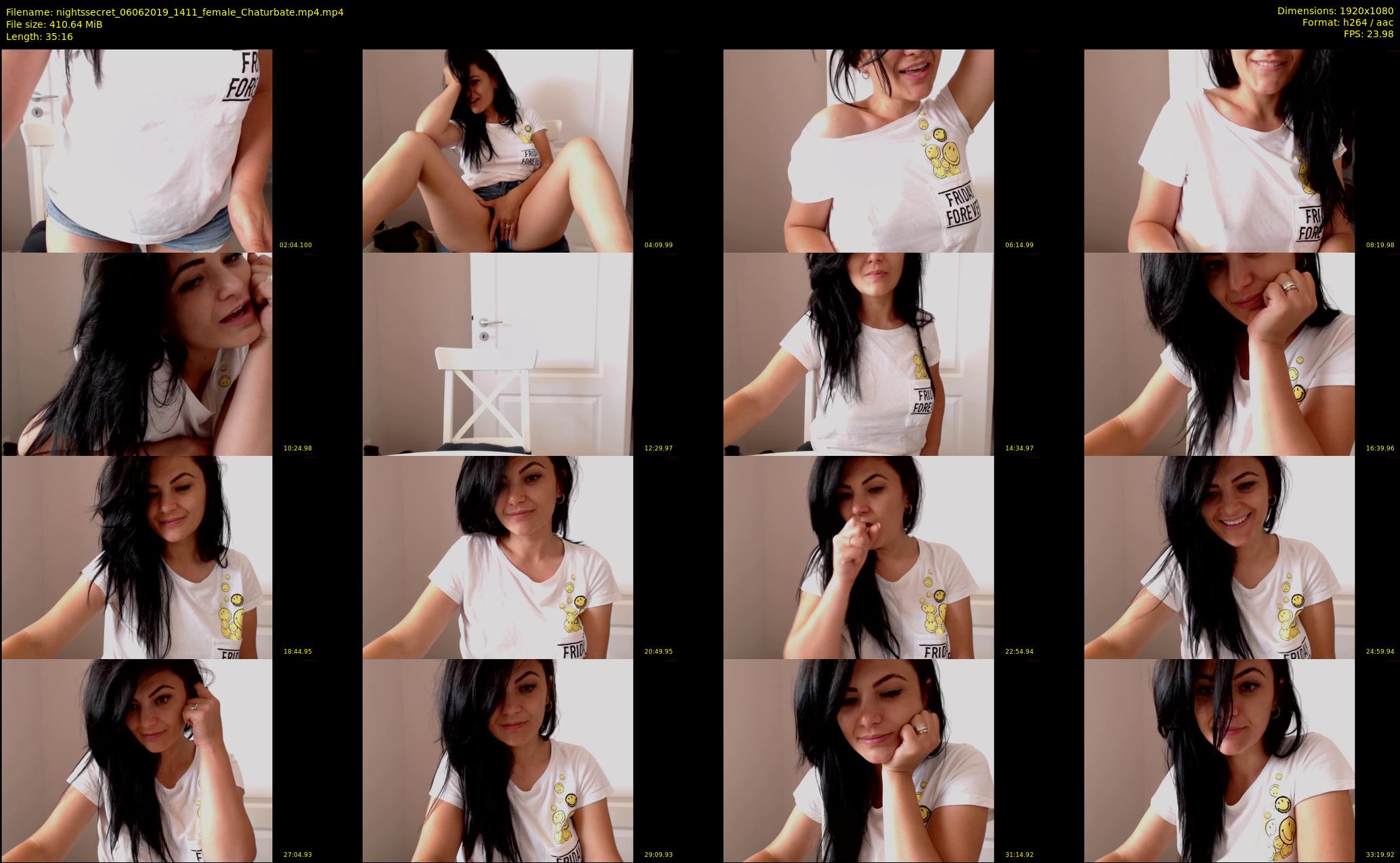 nightssecret — 36 minute Chaturbate female cam show recording, 1080p, Jun 6, 2019