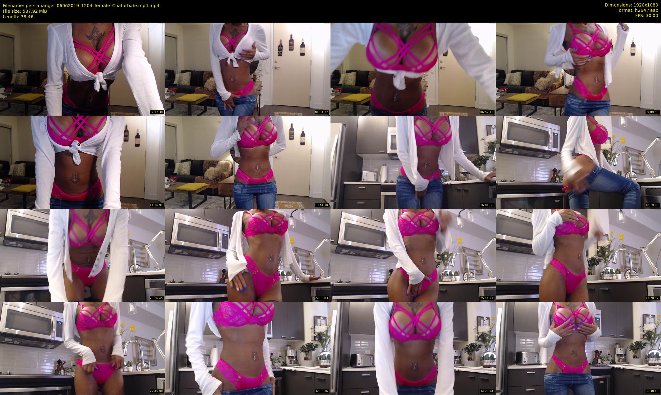 persianangel — 39 minute Chaturbate female cam show recording, 1080p, Jun 6, 2019