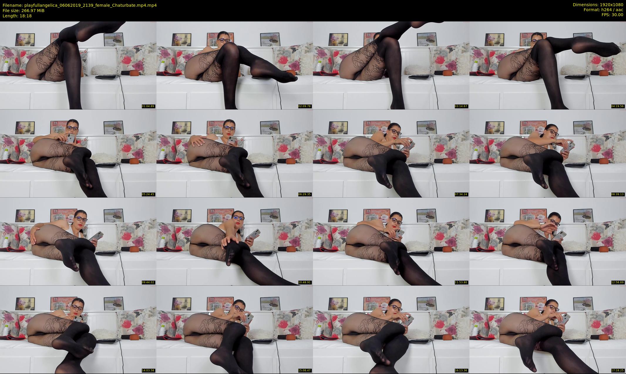 playfullangelica — 19 minute Chaturbate female cam show recording, 1080p, Jun 6, 2019