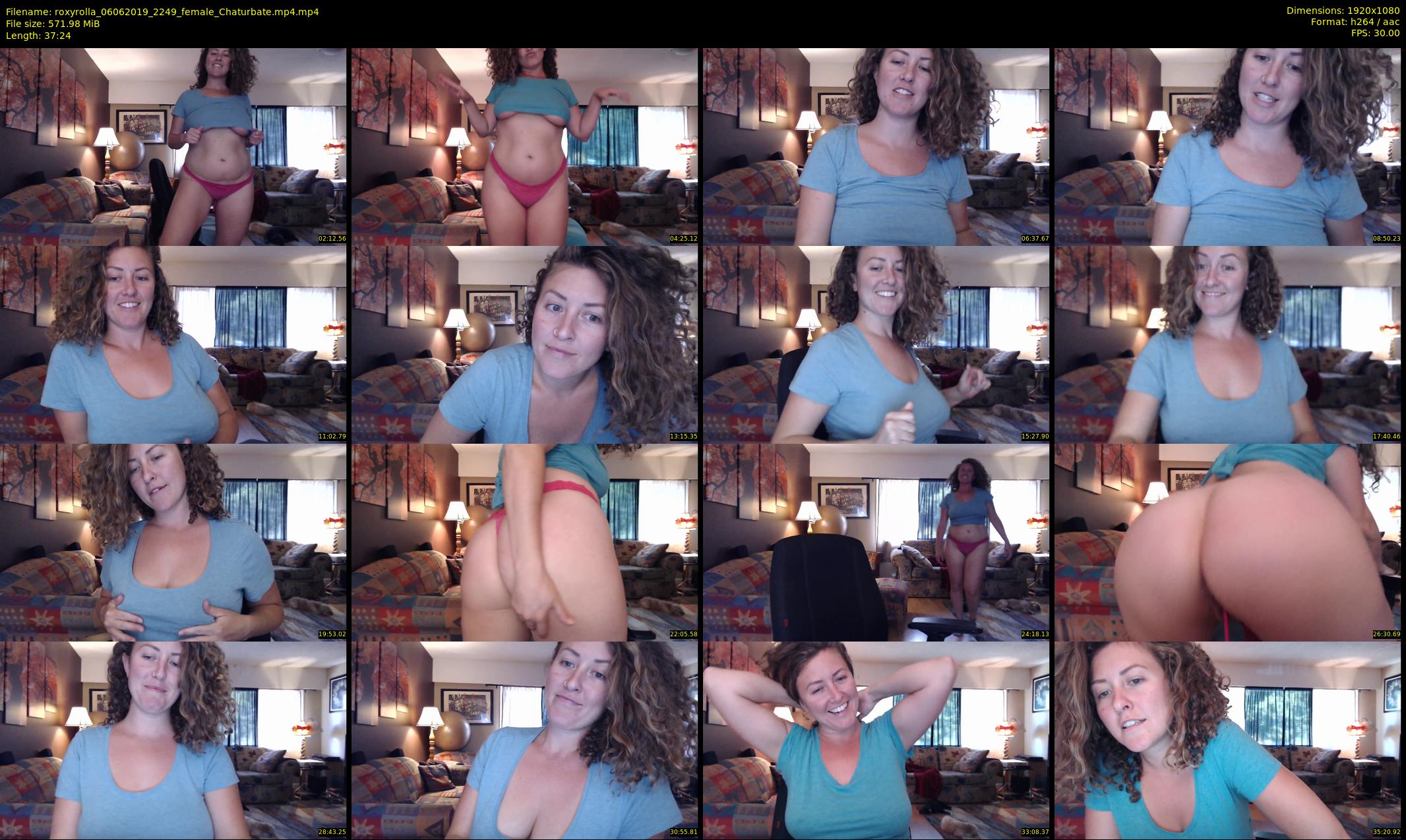 roxyrolla — 38 minute Chaturbate female cam show recording, 1080p, Jun 6, 2019