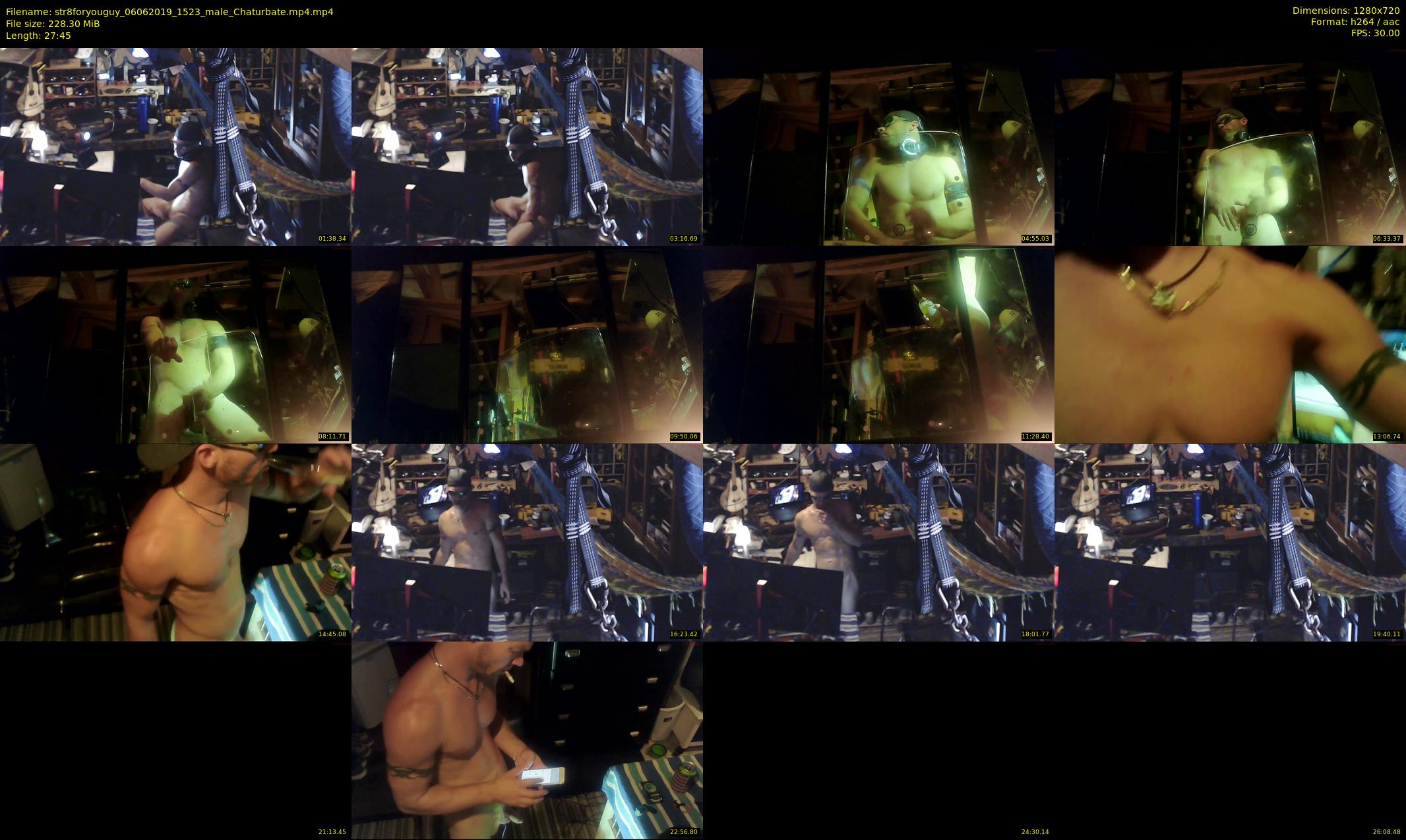 str8foryouguy — 28 minute Chaturbate male cam show recording, 720p, Jun 6, 2019