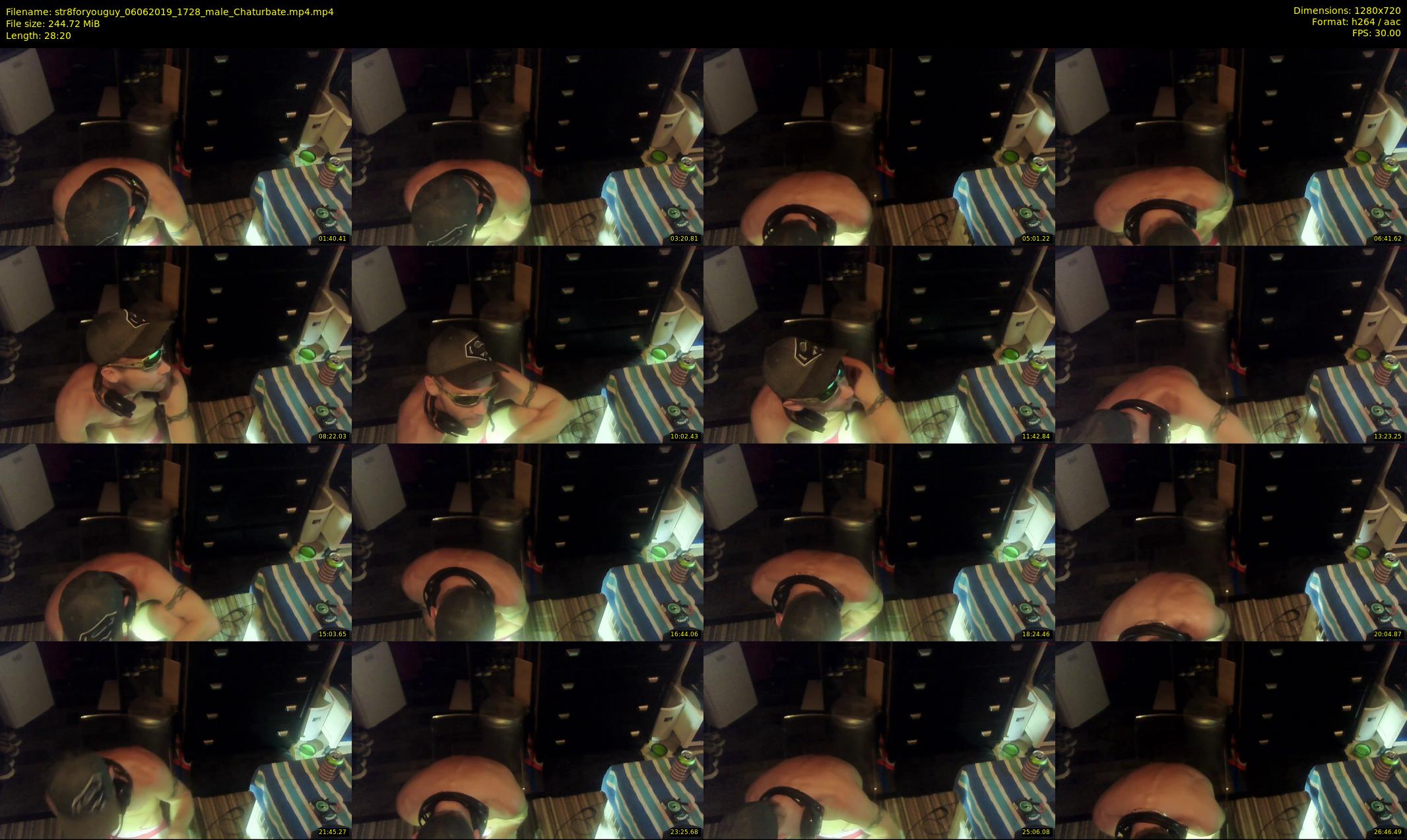 str8foryouguy — 29 minute Chaturbate male cam show recording, 720p, Jun 6, 2019