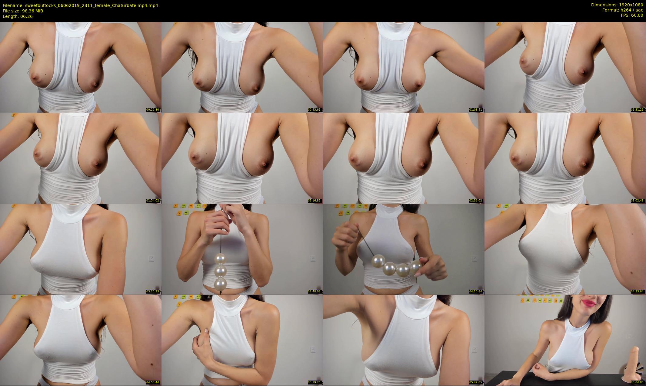 sweetbuttocks — 7 minute Chaturbate female cam show recording, 1080p, Jun 6, 2019