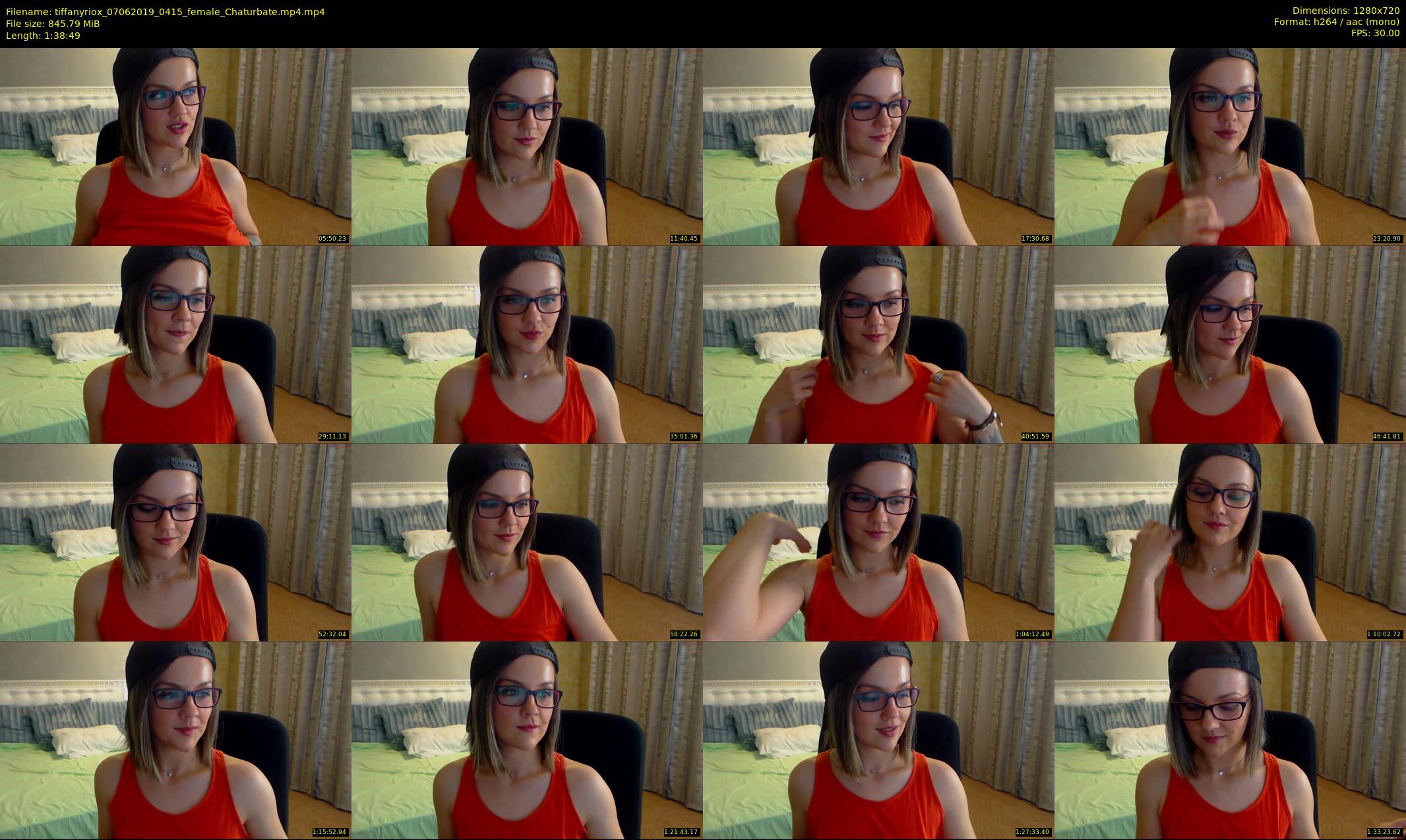 tiffanyriox — 99 minute Chaturbate female cam show recording, 720p, Jun 7, 2019