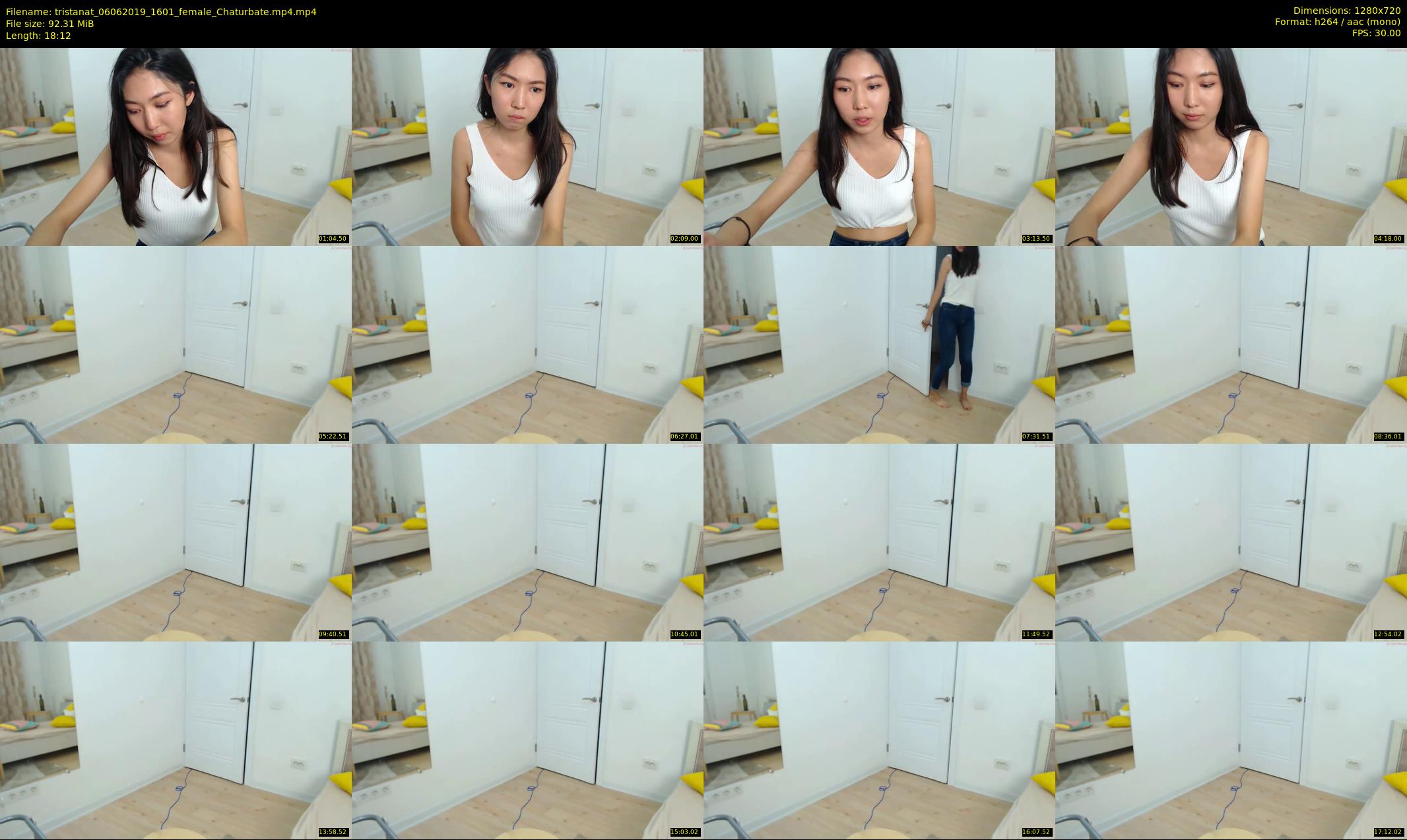 tristanat — 19 minute Chaturbate female cam show recording, 720p, Jun 6, 2019