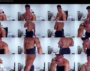 tyler_muscle — 32 minute Chaturbate male cam show recording, 720p, Jun 6, 2019