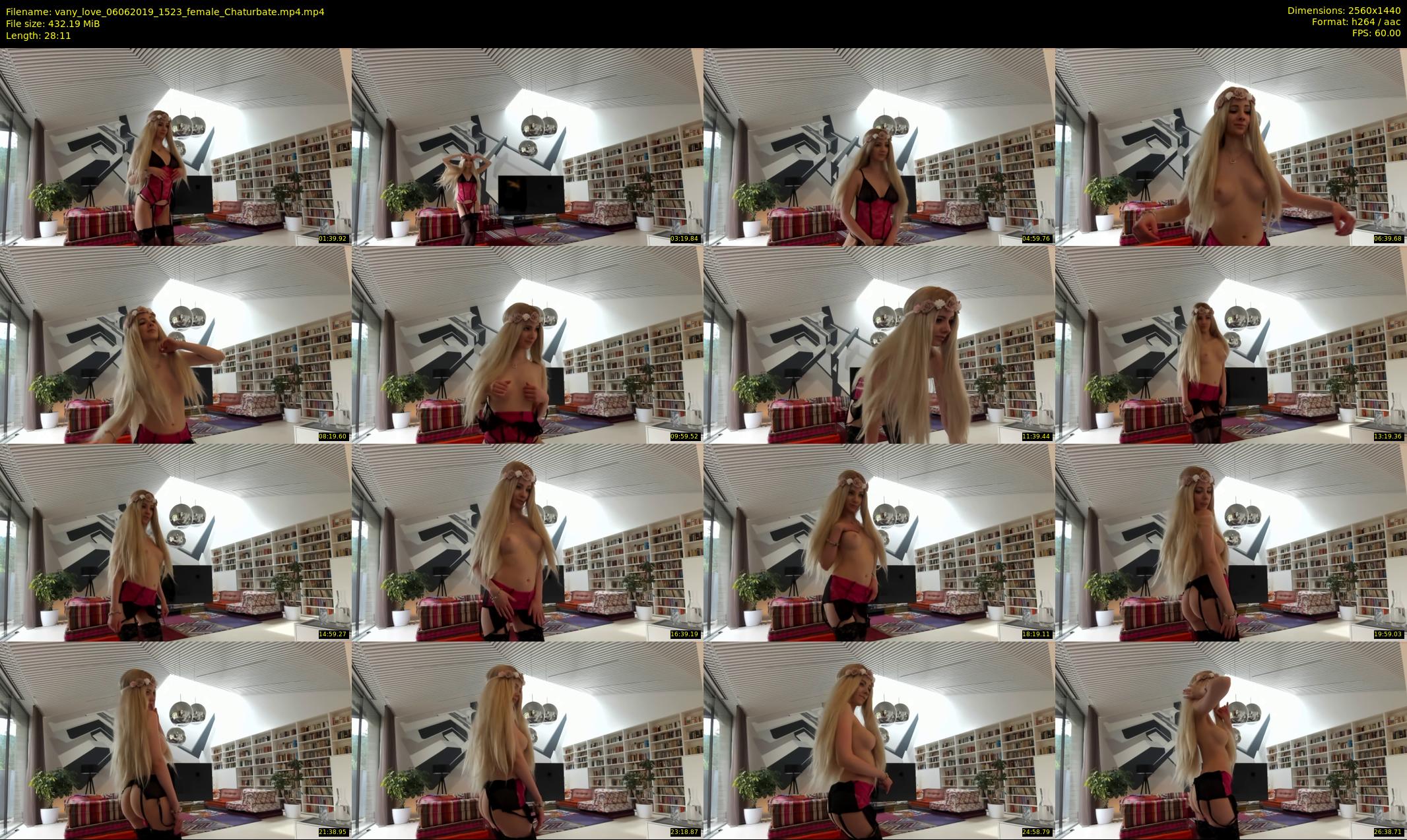 vany_love — 29 minute Chaturbate female cam show recording, 1080p, Jun 6, 2019