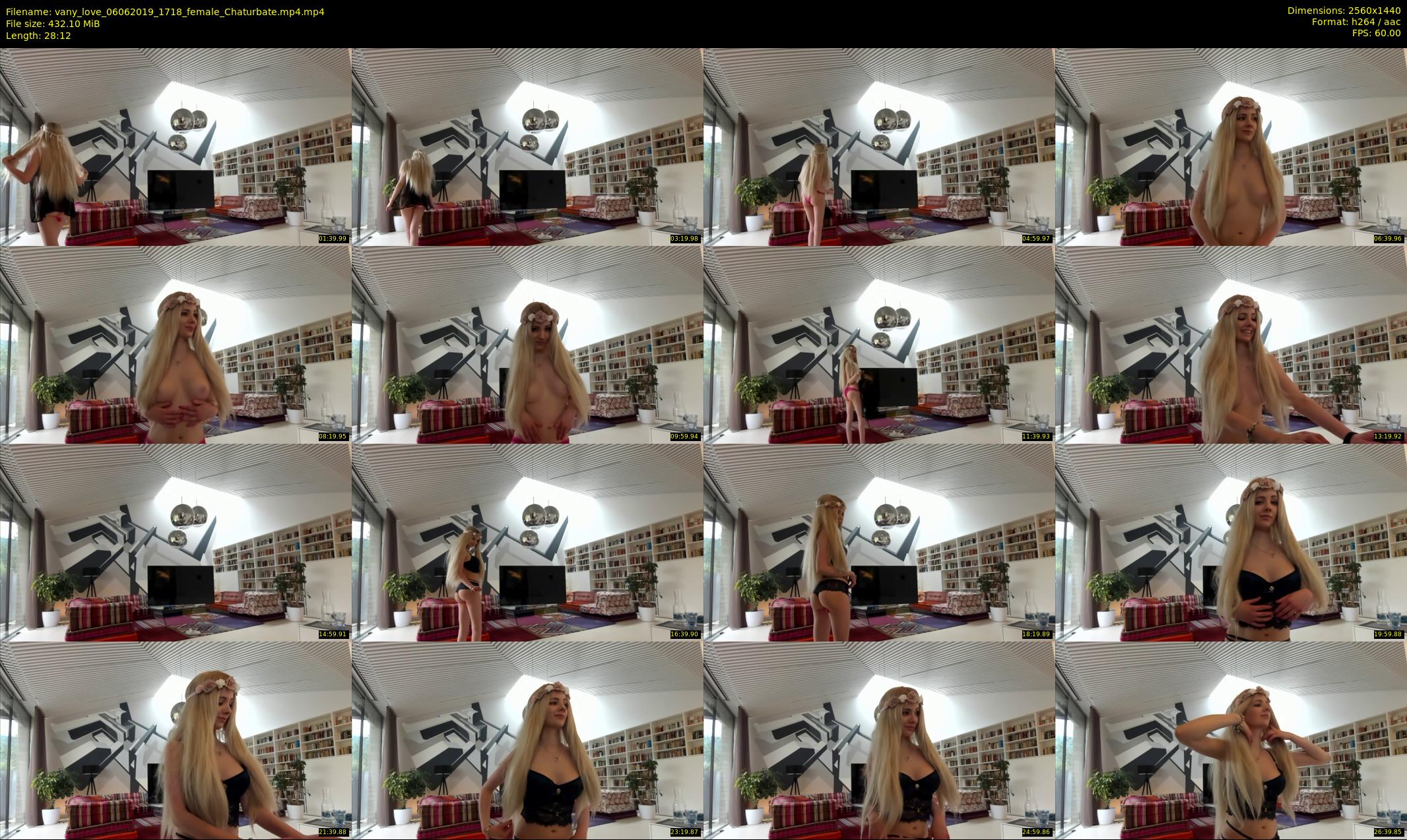 vany_love — 29 minute Chaturbate female cam show recording, 1080p, Jun 6, 2019