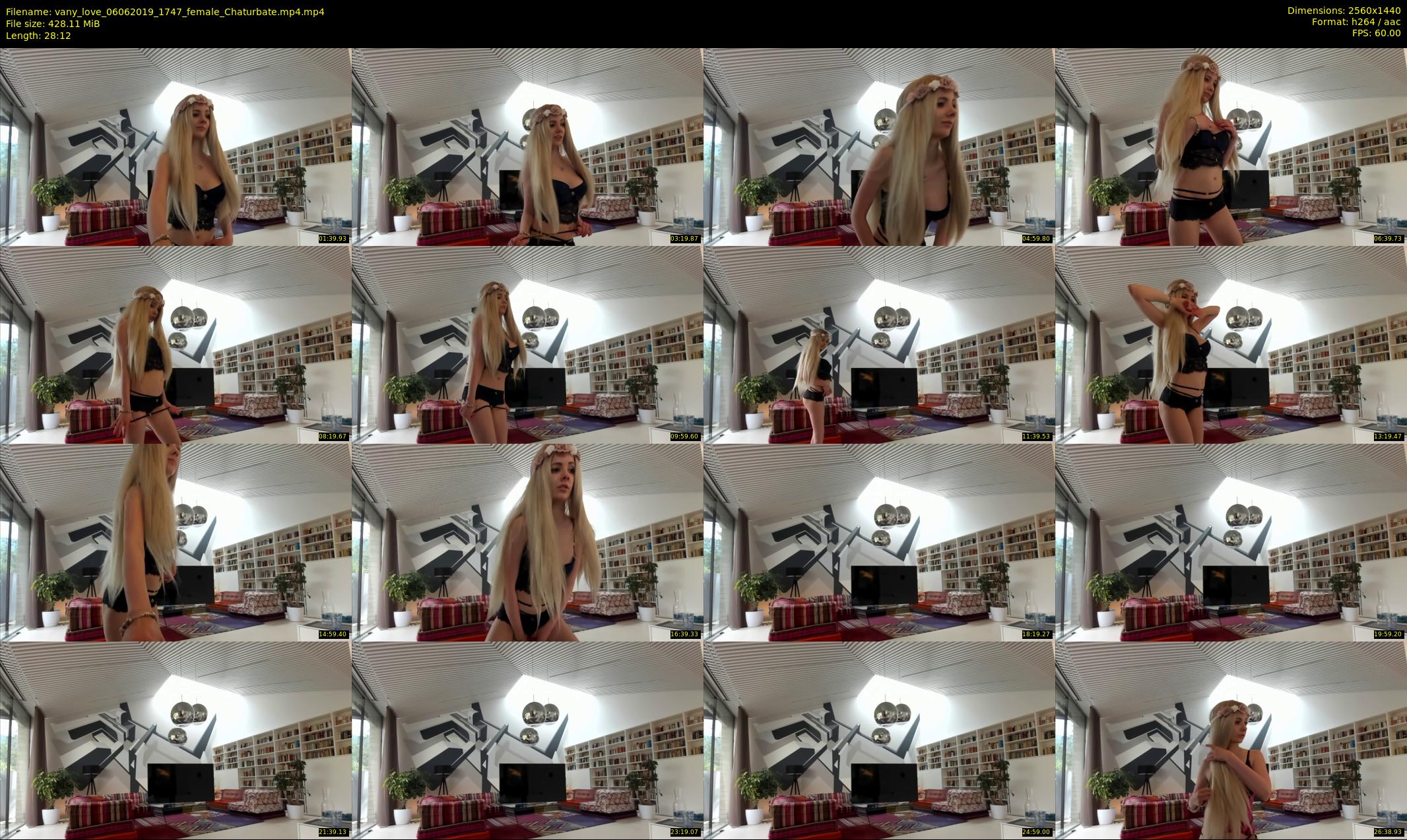 vany_love — 29 minute Chaturbate female cam show recording, 1080p, Jun 6, 2019