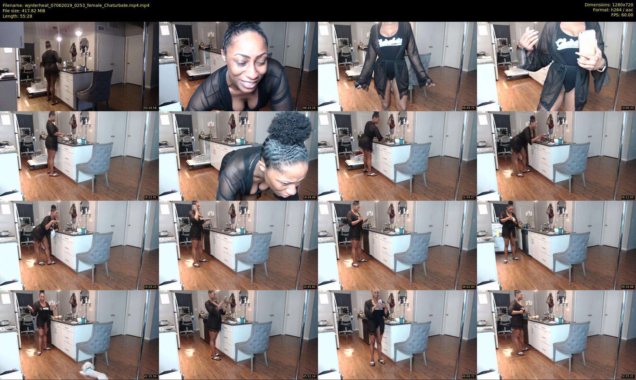 wynterheat — 56 minute Chaturbate female cam show recording, 720p, Jun 7, 2019