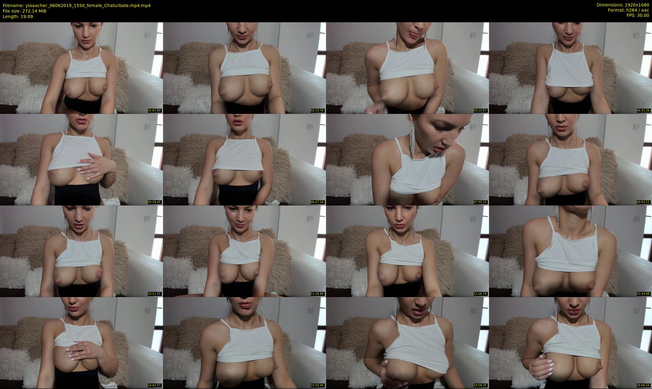 yssaacher — 20 minute Chaturbate female cam show recording, 1080p, Jun 6, 2019