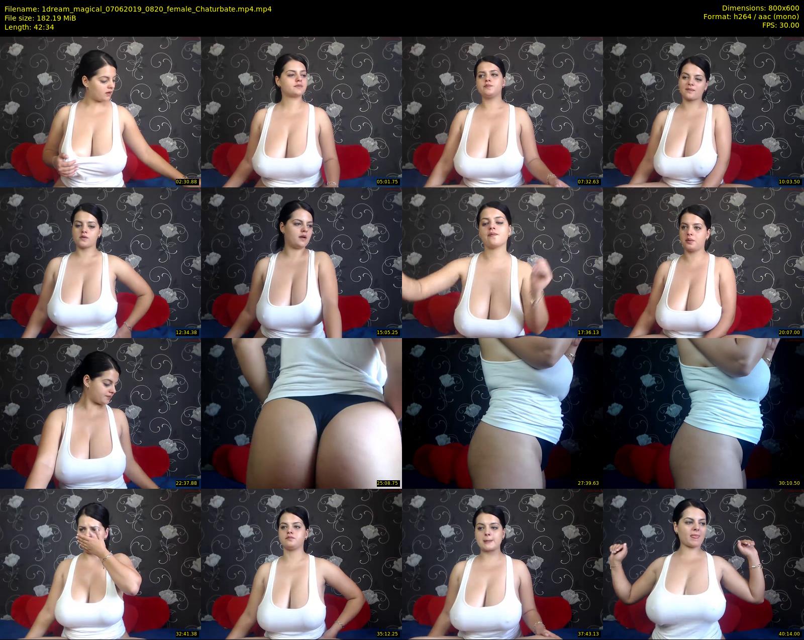 1dream_magical — 43 minute Chaturbate female cam show recording, 480p, Jun 7, 2019