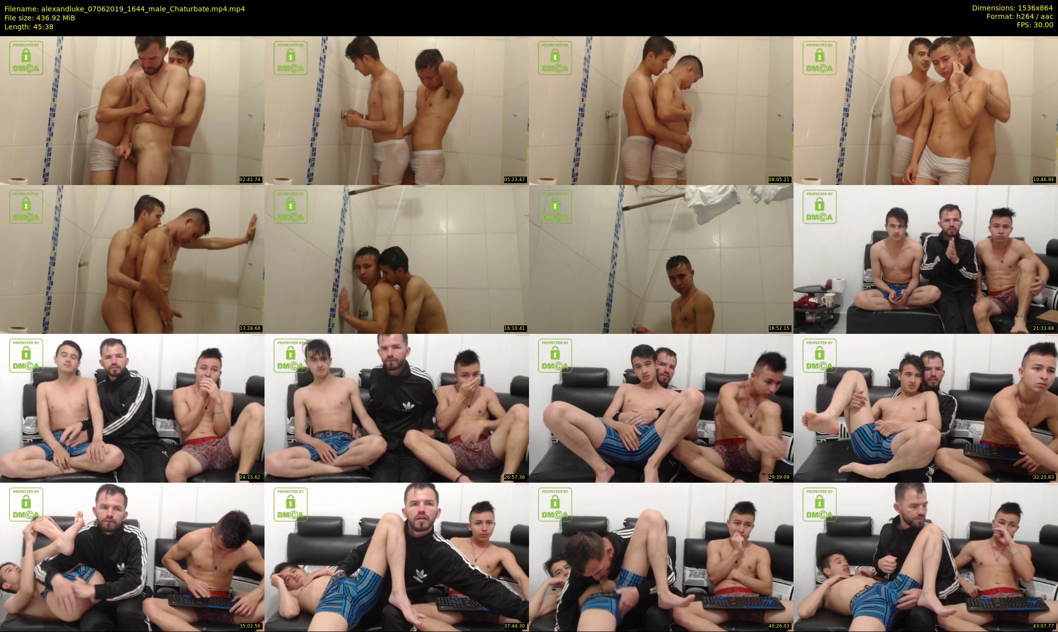 alexandluke — 46 minute Chaturbate male cam show recording, 720p, Jun 7, 2019