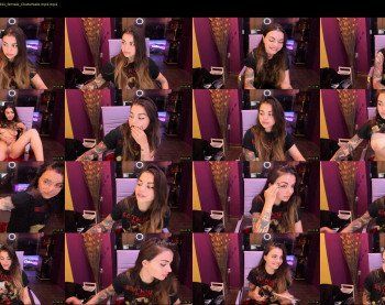 alma_pearl — 15 minute Chaturbate female cam show recording, 4K, Jun 7, 2019
