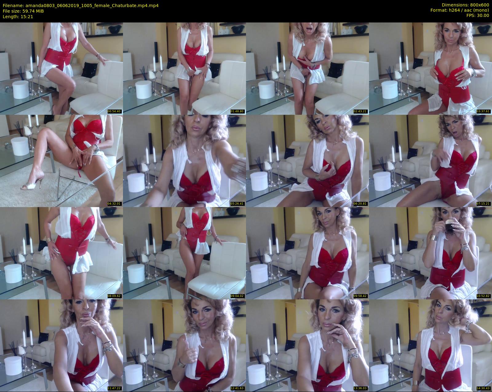 amanda0803 — 16 minute Chaturbate female cam show recording, 480p, Jun 6, 2019