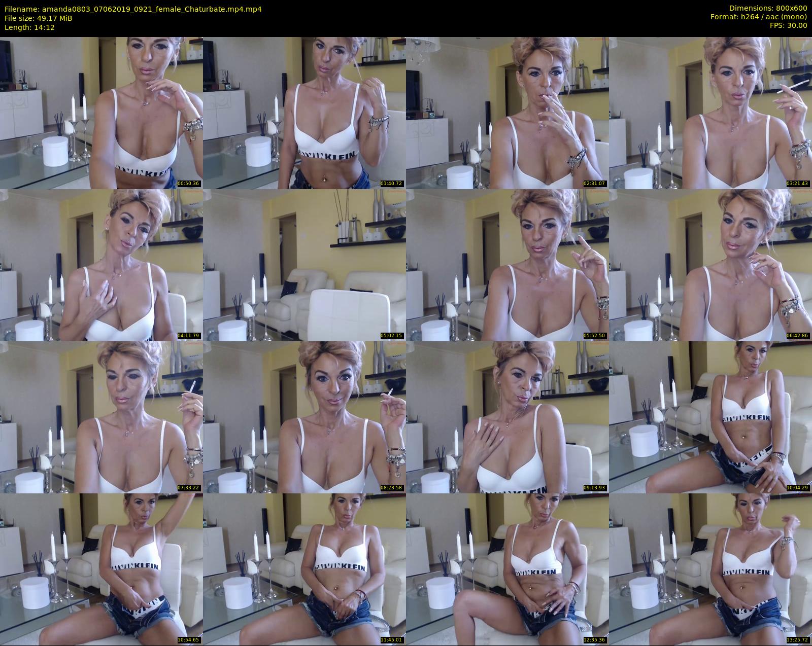 amanda0803 — 15 minute Chaturbate female cam show recording, 480p, Jun 7, 2019
